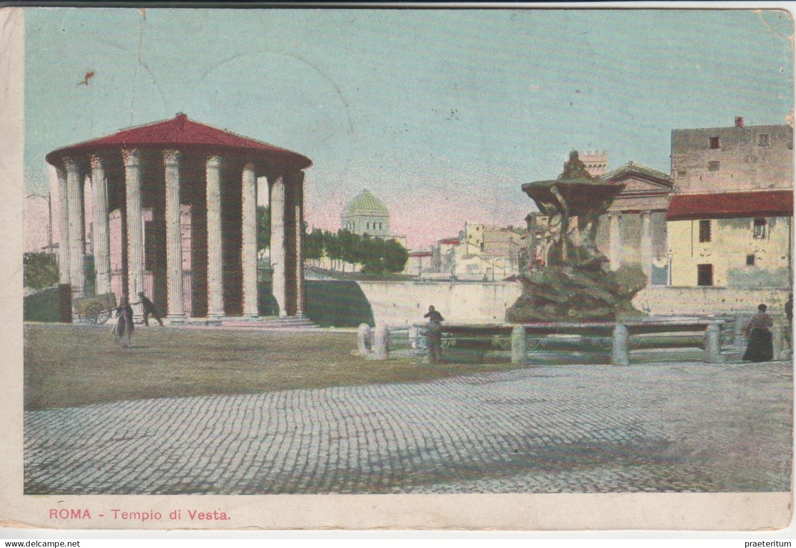 ITALIA Lettera Roma-Torino, 19 Mag. 1907 - A USA - Marcophilie