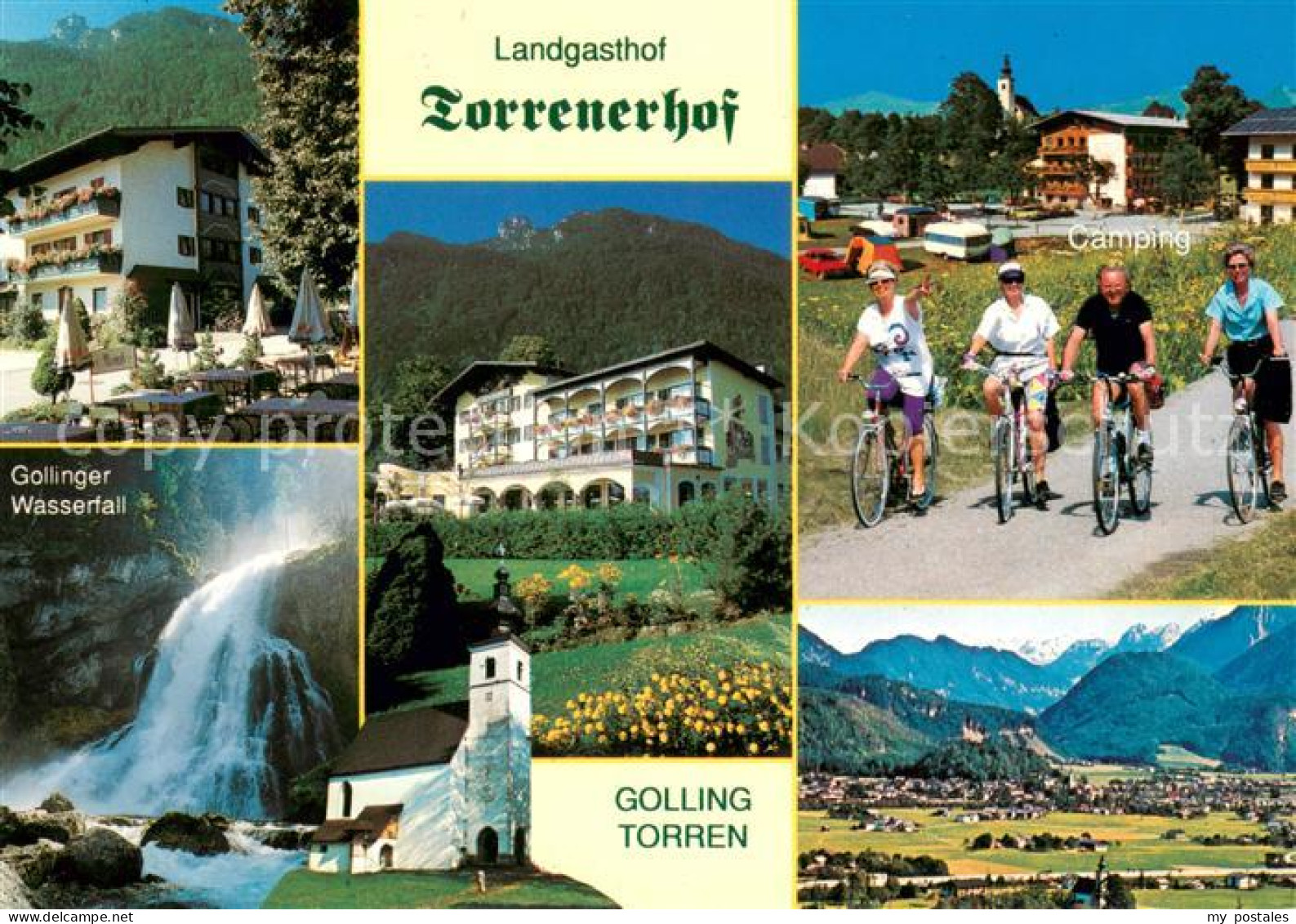 73628957 Golling Salzach Landgasthof Torrenerhof Gollinger Wasserfall Camping Pa - Autres & Non Classés