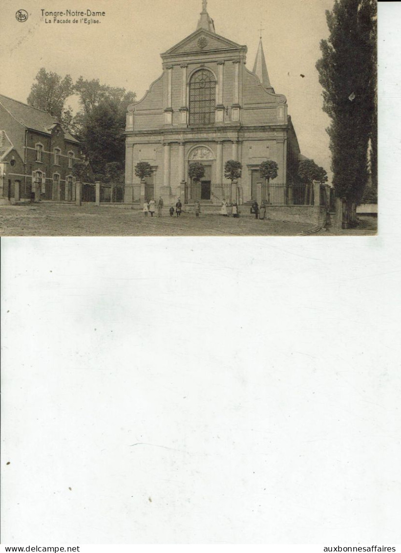 REGION DE ATH TONGRE NOTRE DAME LA FACADE DE L EGLISE /25 - Ath