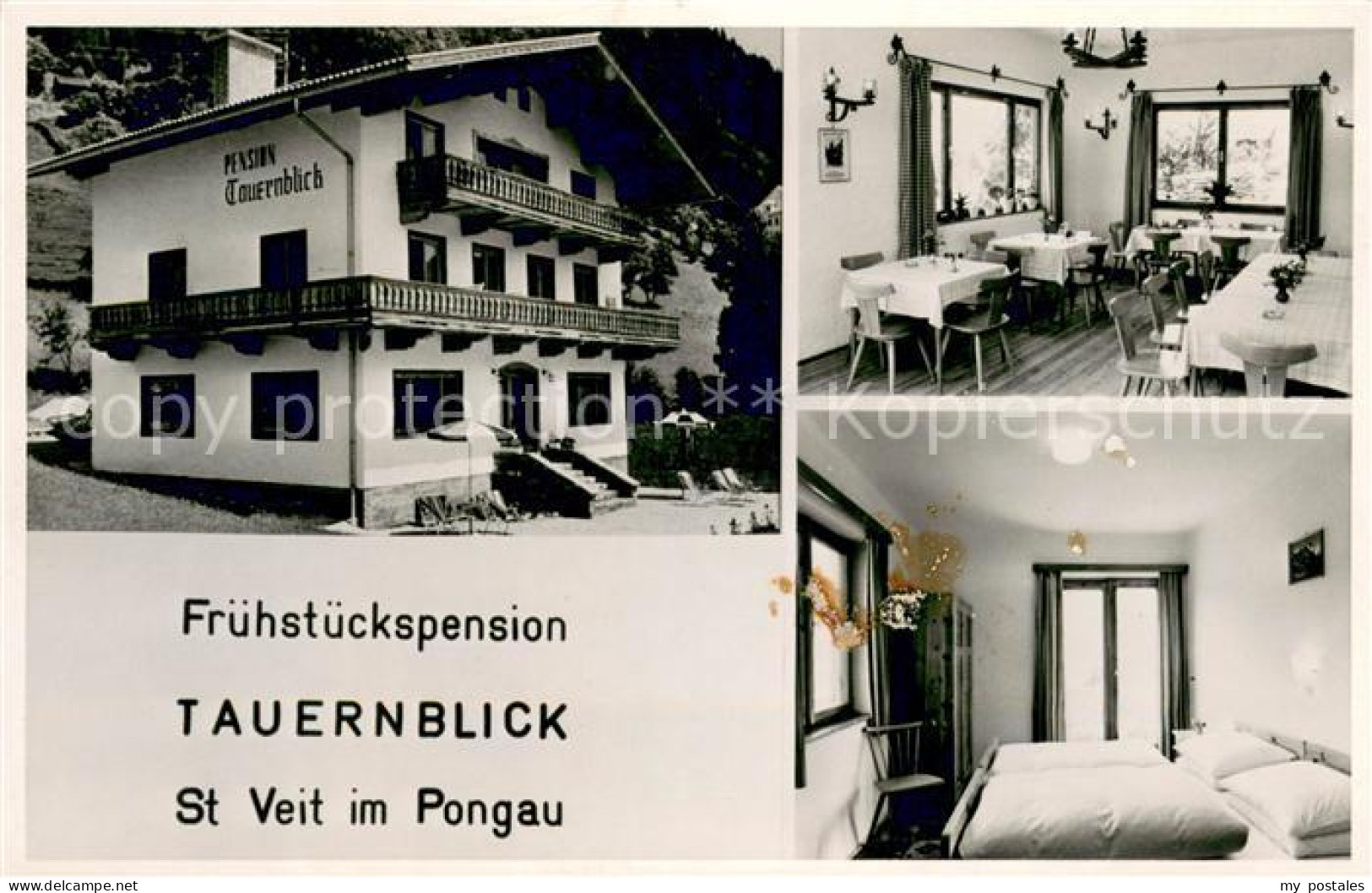 73628665 St Veit Pongau Pension Tauernblick Gaststube Zimmer St Veit Pongau - Sonstige & Ohne Zuordnung