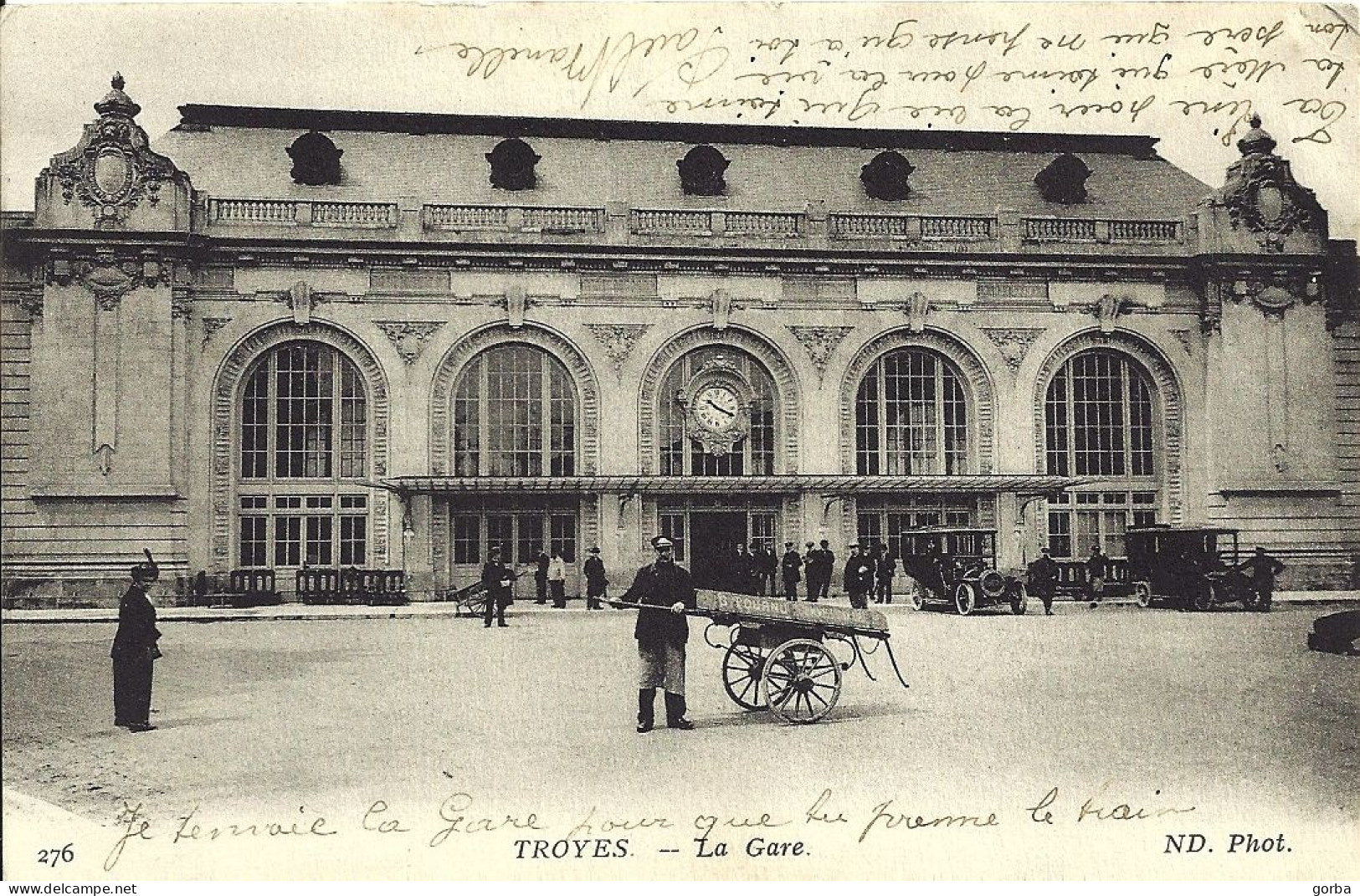 *CPA - 10 - TROYES - La Gare - Troyes
