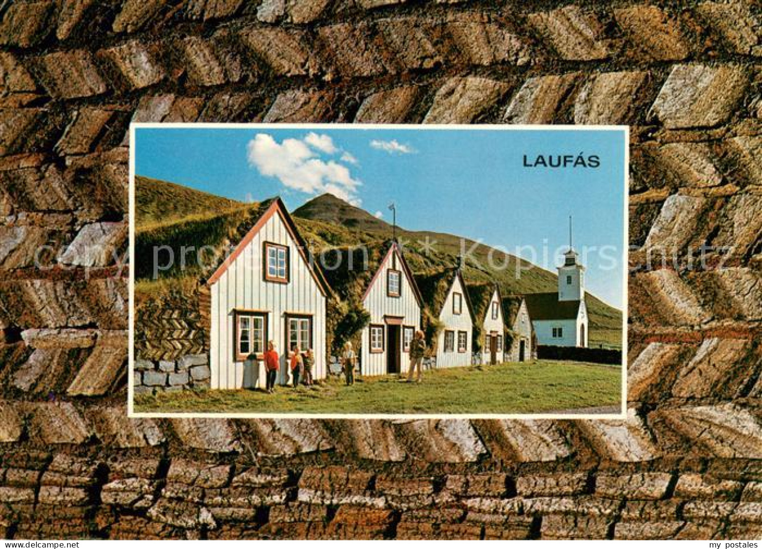 73628626 Island Iceland Pfarrhof Laufas Heute Heimatmuseum  - IJsland