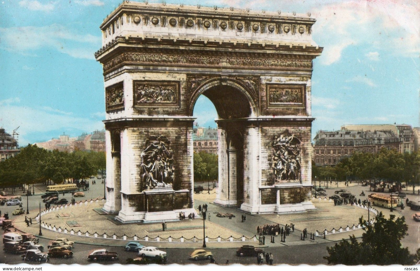 CPM - P - PARIS - ARC DE TRIOMPHE - PLACE DE L'ETOILE - Triumphbogen