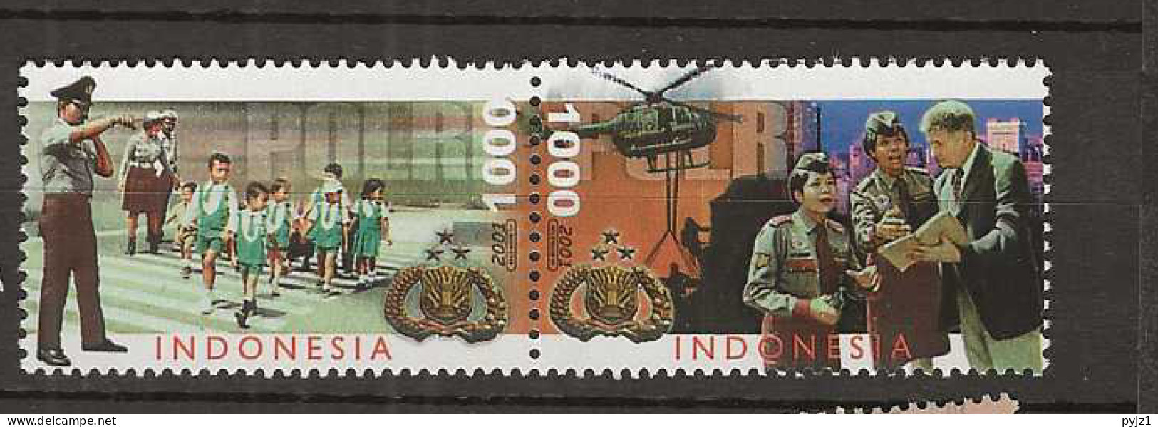 2001 MNH Indonesia ZBL 2195-96 Postfris** - Indonesia