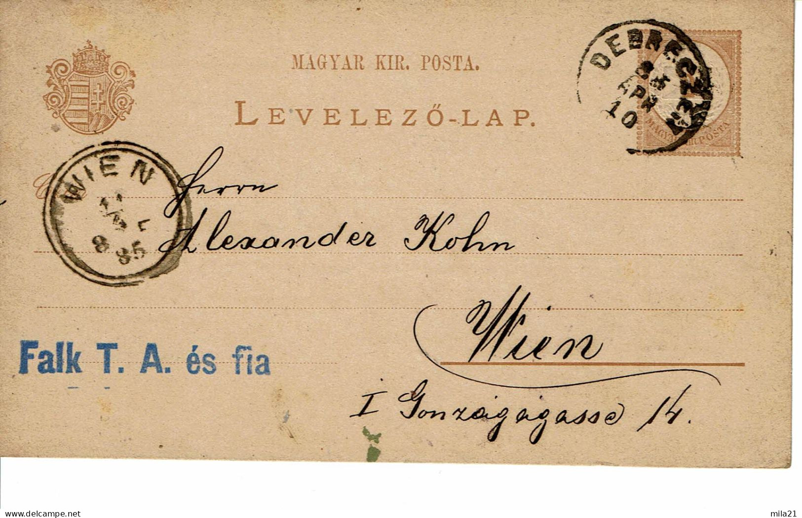 ROYAUME DE HONGRIE   Entier Postal Timbre Type N°13 - Brieven En Documenten