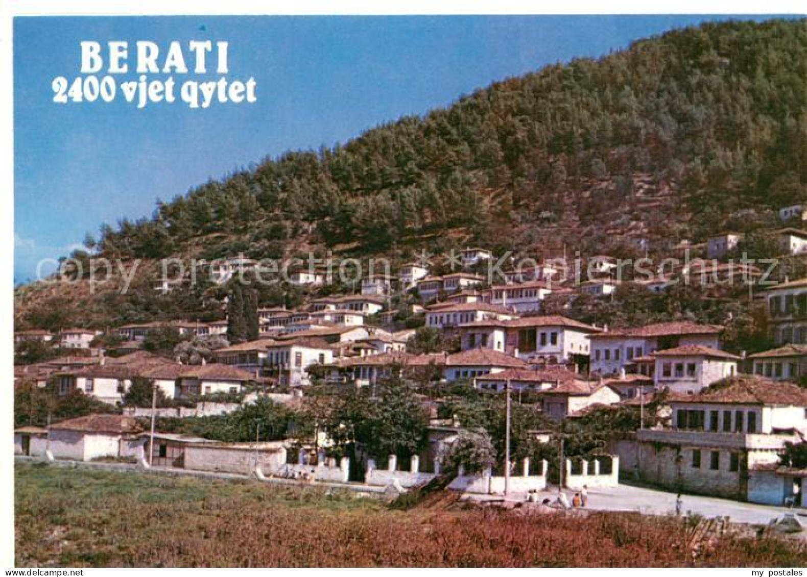 73628225 Berat Albanien Pamje E Lagjes Gorice Berat Albanien - Albania