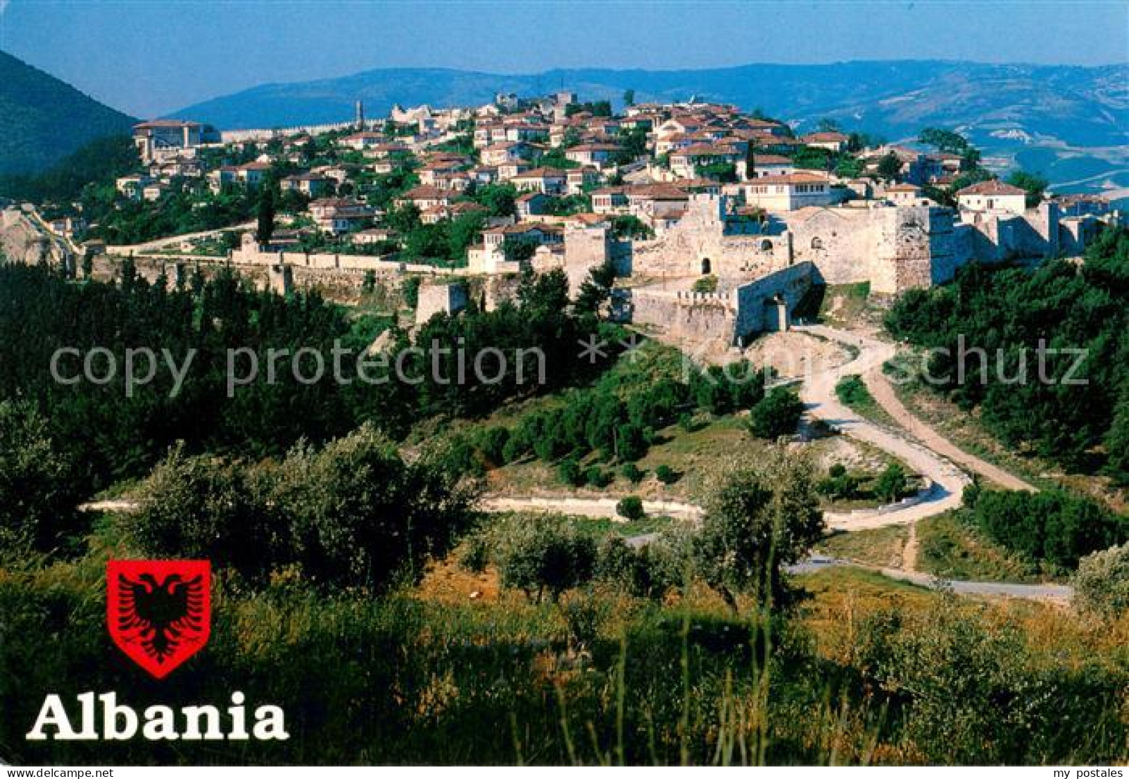 73628209 Berat Albanien View Of Castle Of Berati Berat Albanien - Albanië