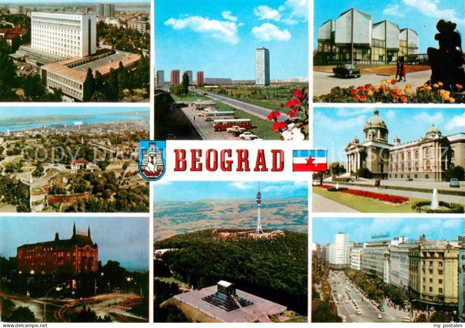 73628205 Beograd Belgrad Orts Und Teilansichten Panorama Beograd Belgrad - Serbia
