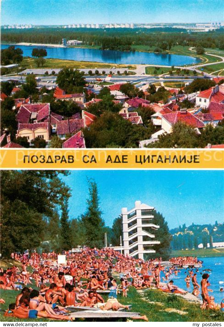 73628185 Beograd Belgrad Panorama Schwimmbad Beograd Belgrad - Serbia