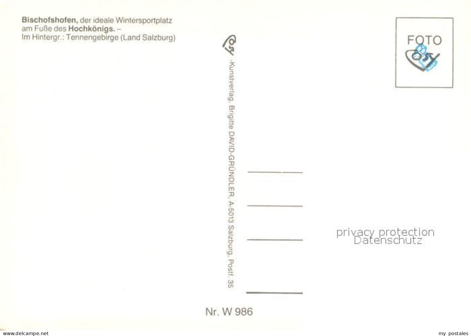 73628149 Bischofshofen Mit Tenengebirge Und Hochkoenig Bischofshofen - Other & Unclassified