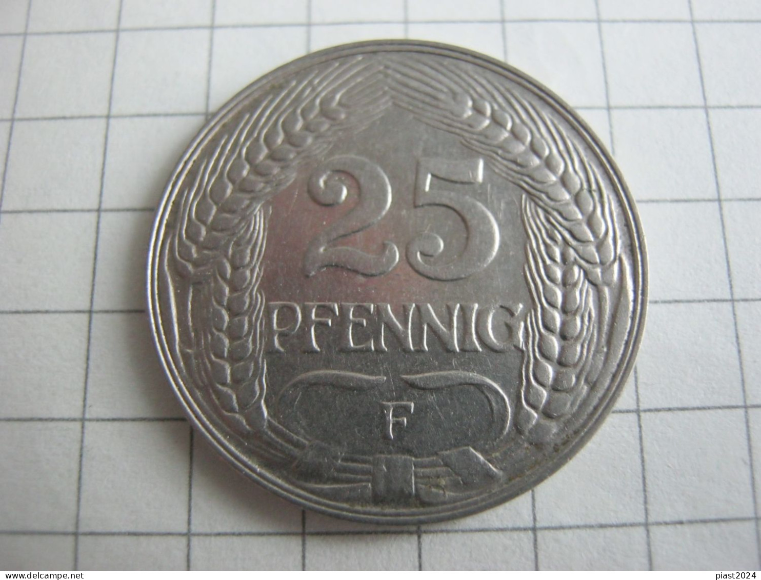 Germany 25 Pfennig 1910 F - 25 Pfennig