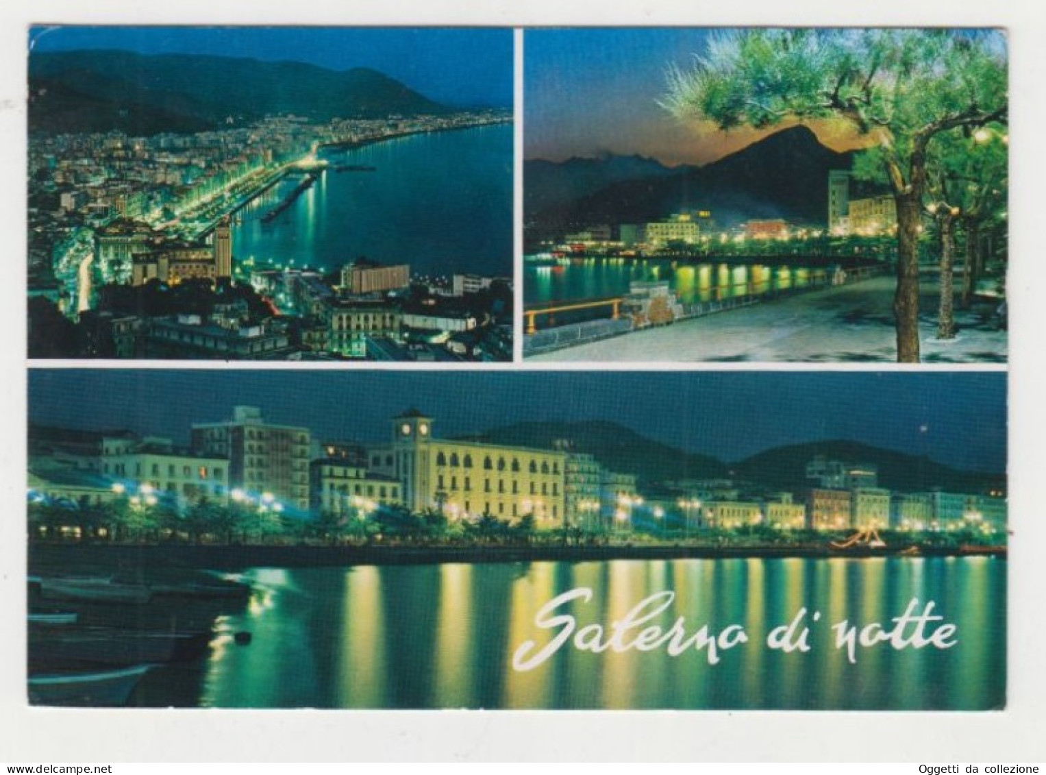 Salerno Di Notte - Viaggiata   Destinazione Saint Vincent (1405) - Salerno