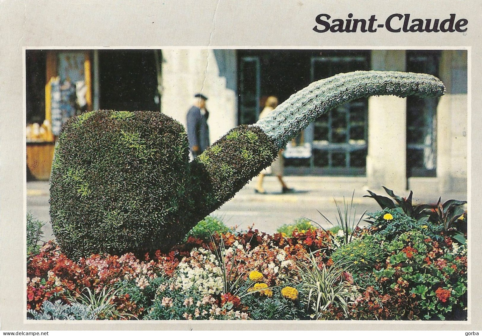 *CPM - 39 - SAINT CLAUDE - La Pipe Florale - Saint Claude