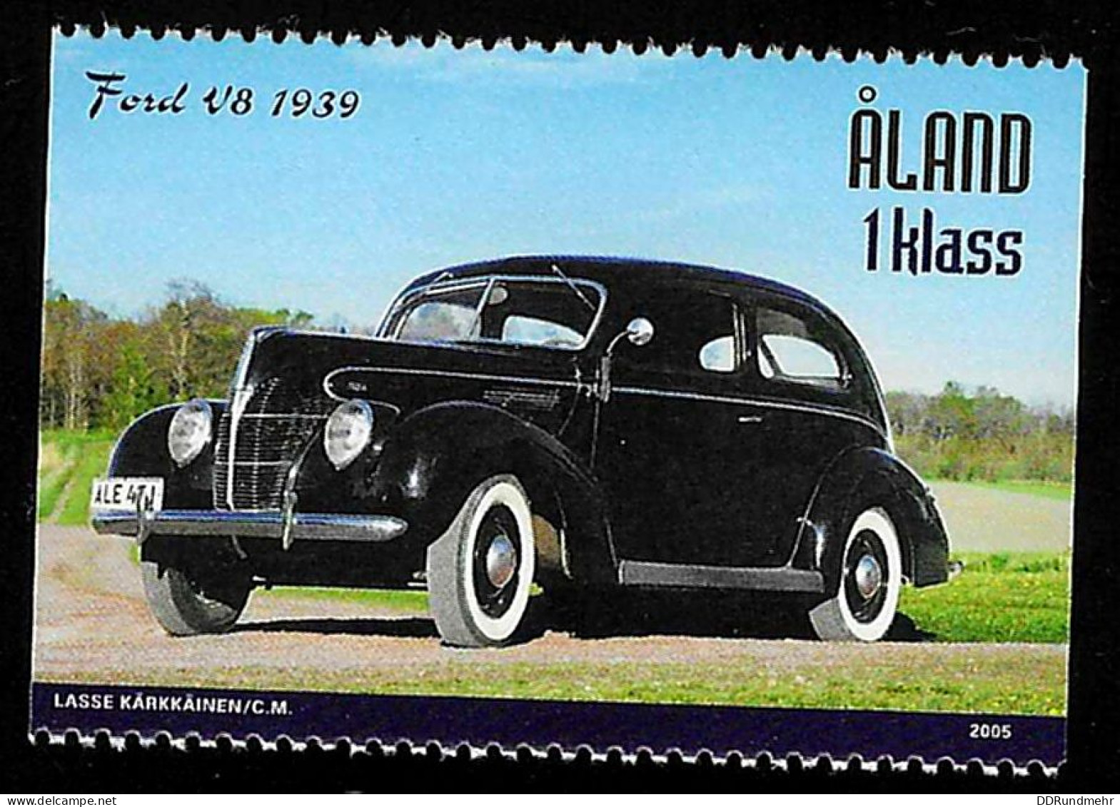 2005 Oldtimer  Michel AX 248 Stamp Number AX 233b Yvert Et Tellier AX 248 Stanley Gibbons AX 263 Xx MNH - Ålandinseln
