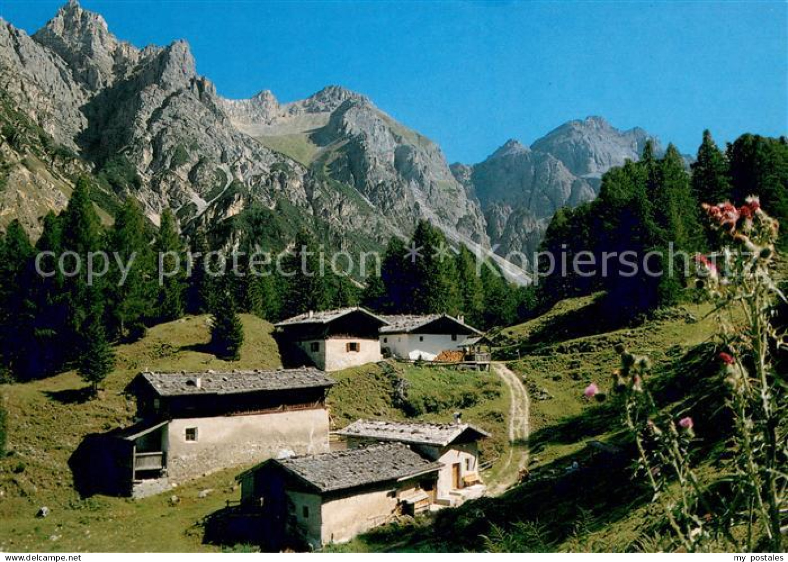 73628062 Herzebenalm Mit Kirchdachspitze Hammerspitze Wasenwand Roter Kopf Herze - Other & Unclassified