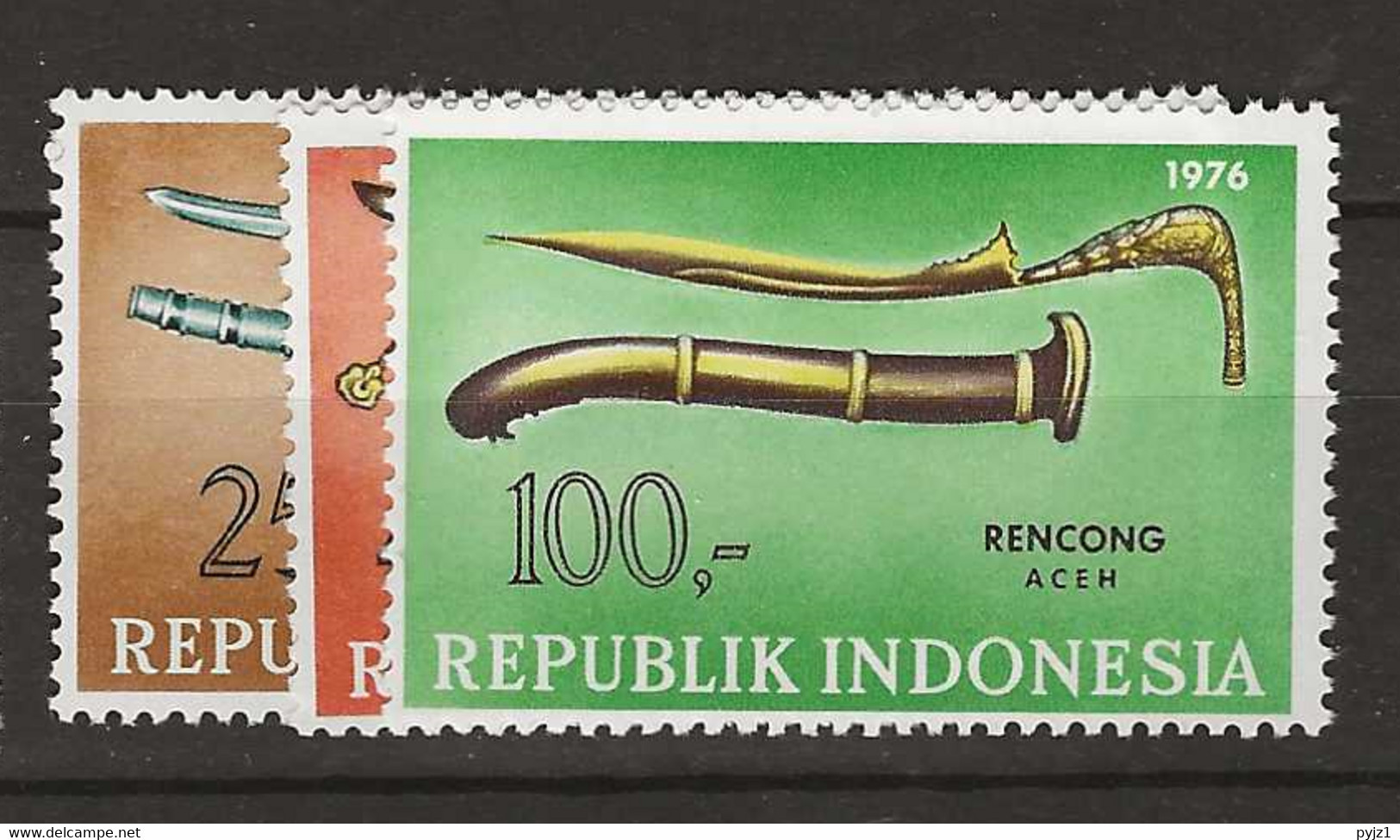 1976 MNH Indonesia Mi 854-56  Postfris** - Indonesien