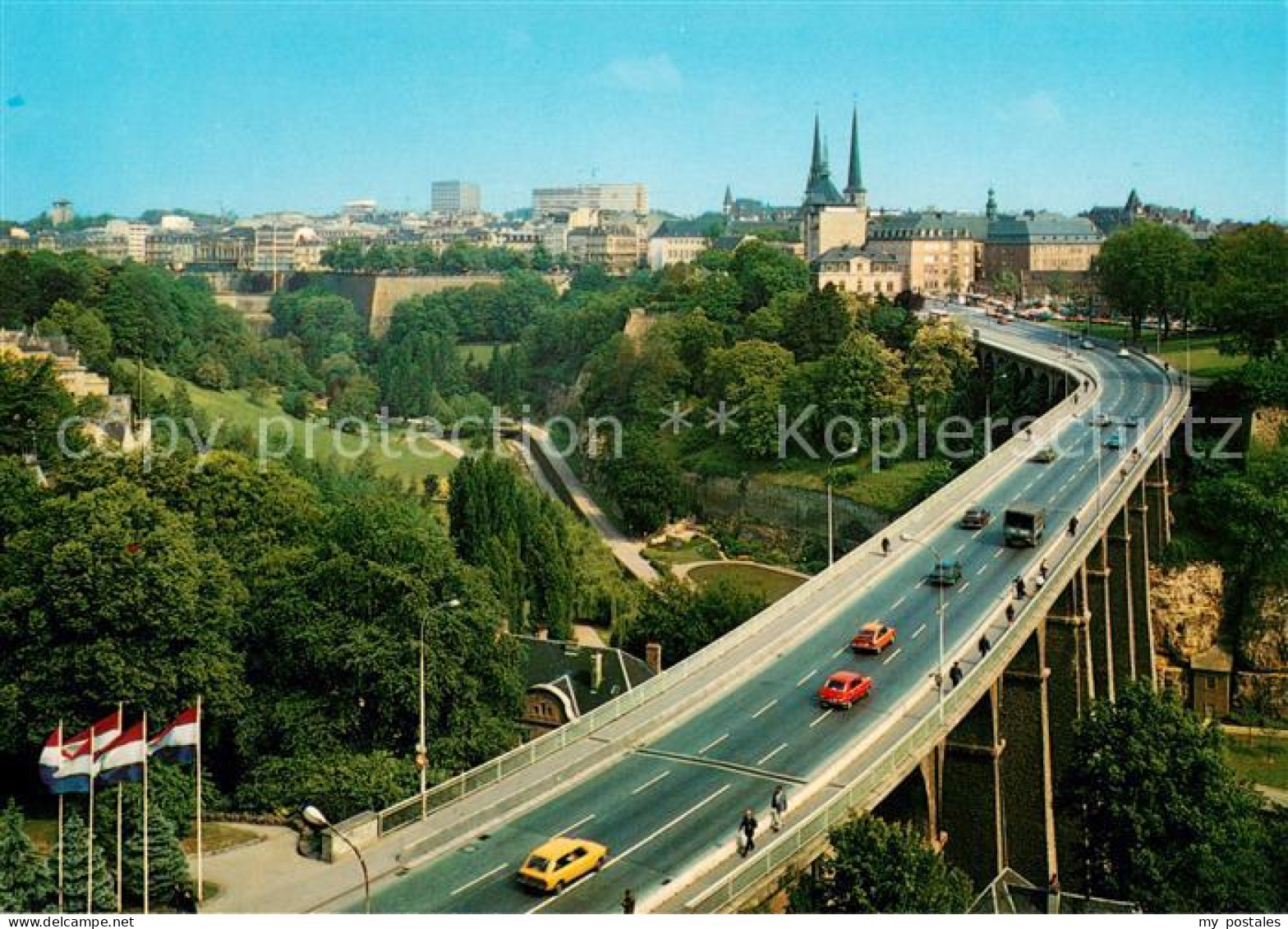 73627994 Luxembourg_Luxemburg Viaduc Ou Passerelle - Andere & Zonder Classificatie