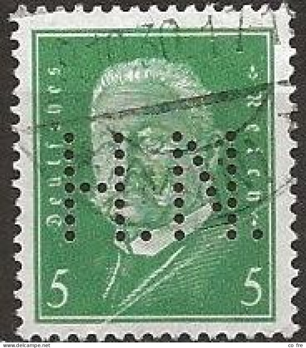 Allemagne, Empire N°402 Perforé H.N. (ref.2) - Used Stamps