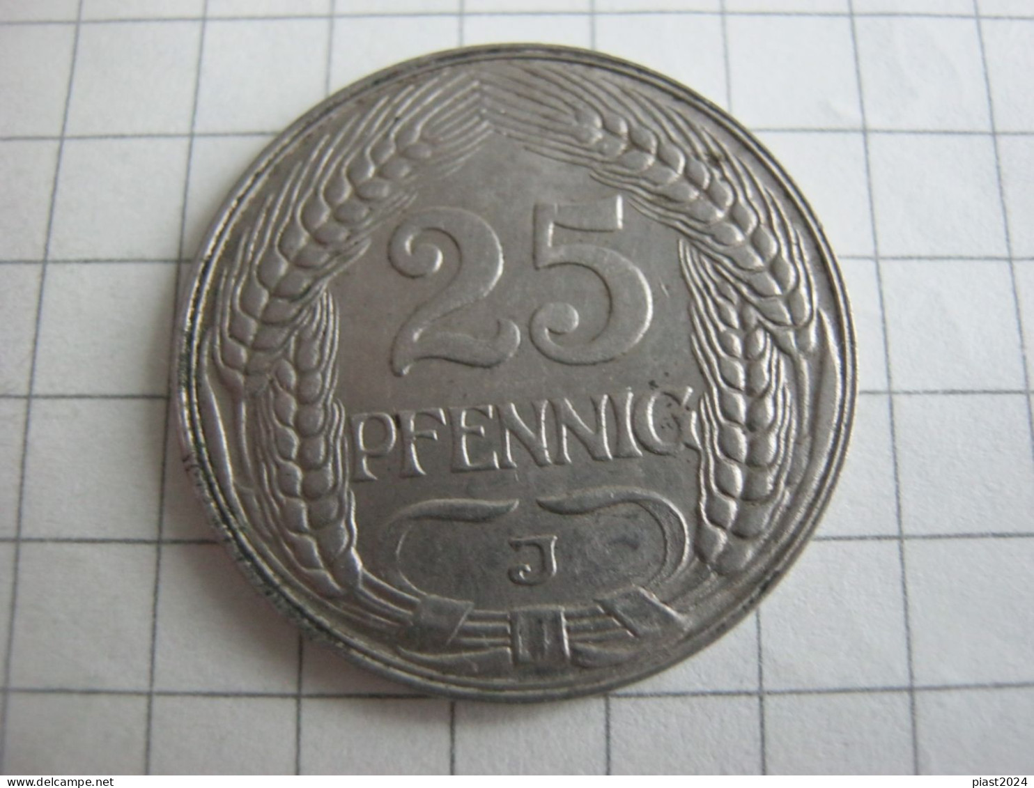 Germany 25 Pfennig 1911 J - 25 Pfennig