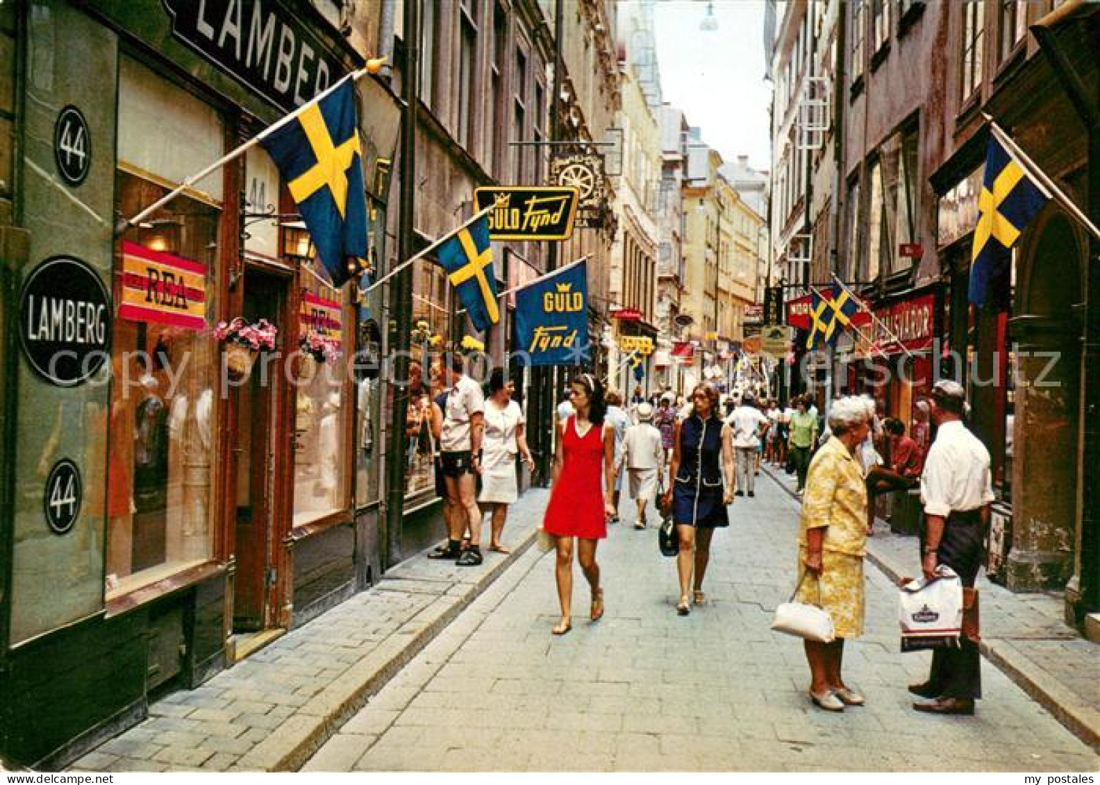 73627840 Stockholm Old Town Vaesterlaenggatan Altstadt Stockholm - Suède