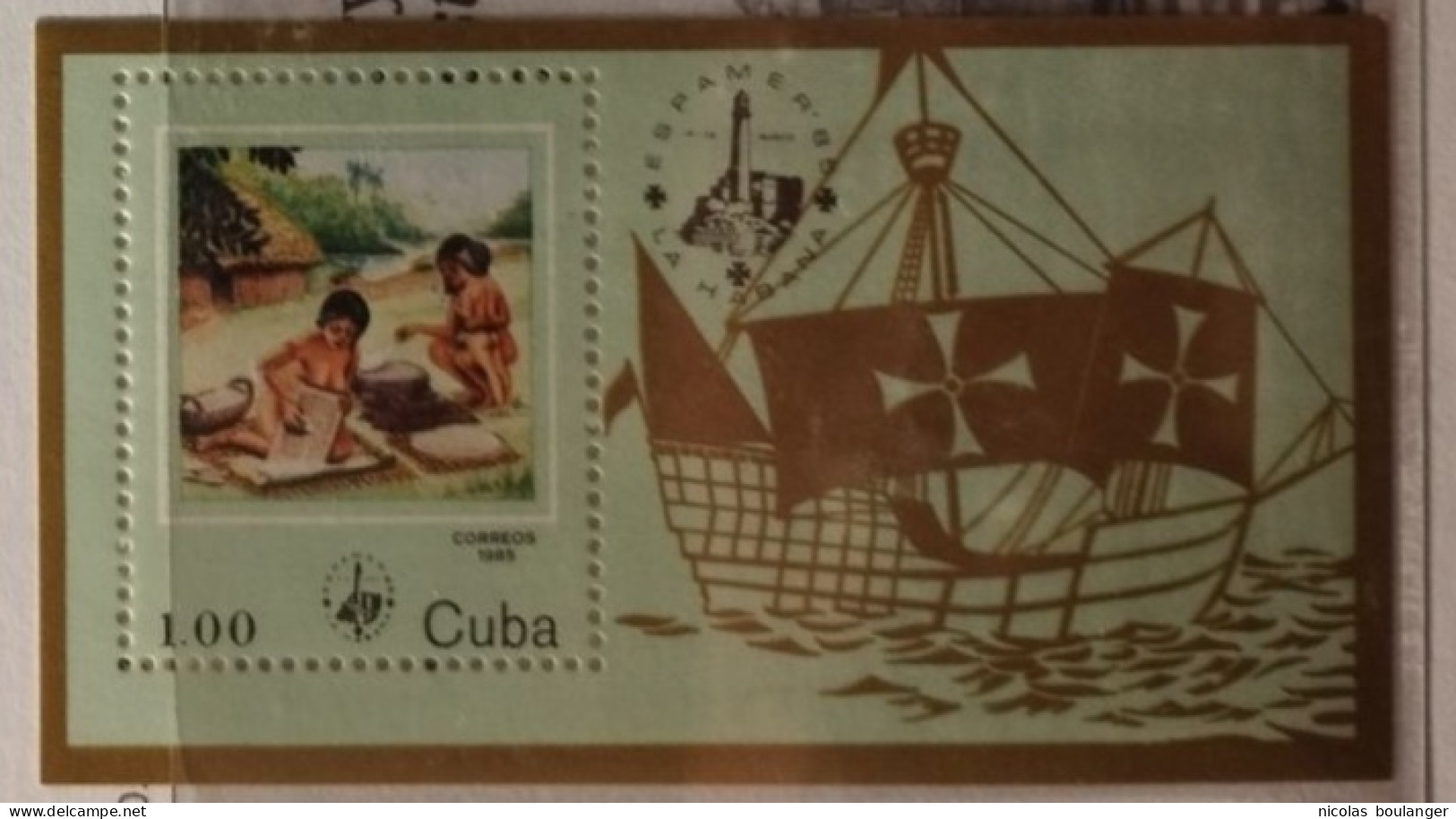 Cuba 1985 / Yvert Bloc Feuillet N°88 / ** - Blokken & Velletjes