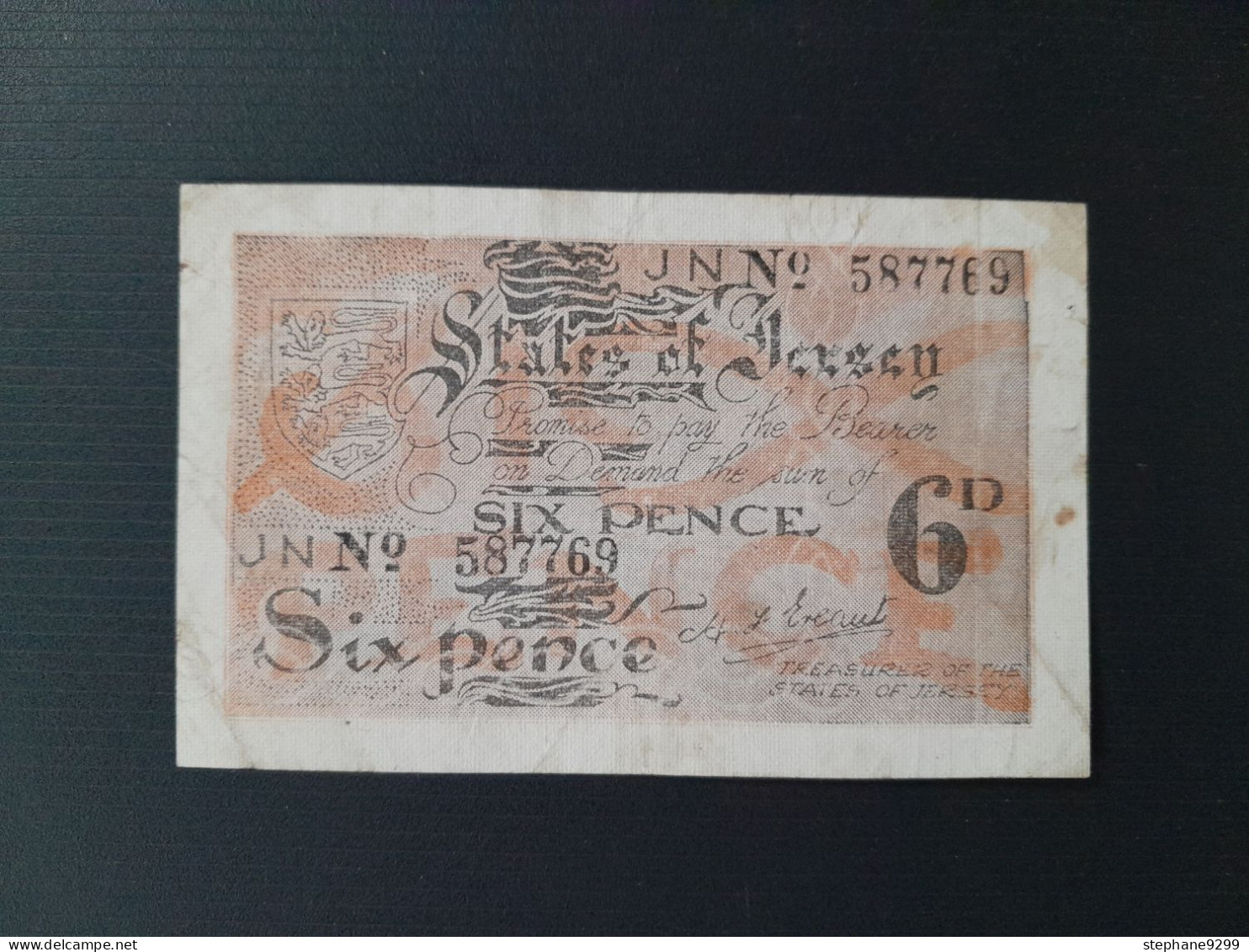 JERSEY 6 PENCE 1941 - Other & Unclassified