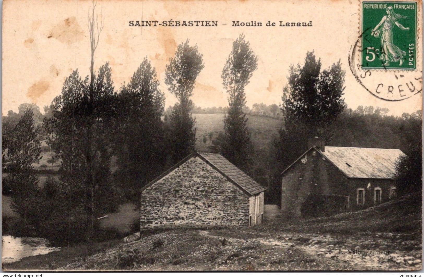 S16323 Cpa 23 Saint Sébastien - Moulin De Lanaud - Otros & Sin Clasificación