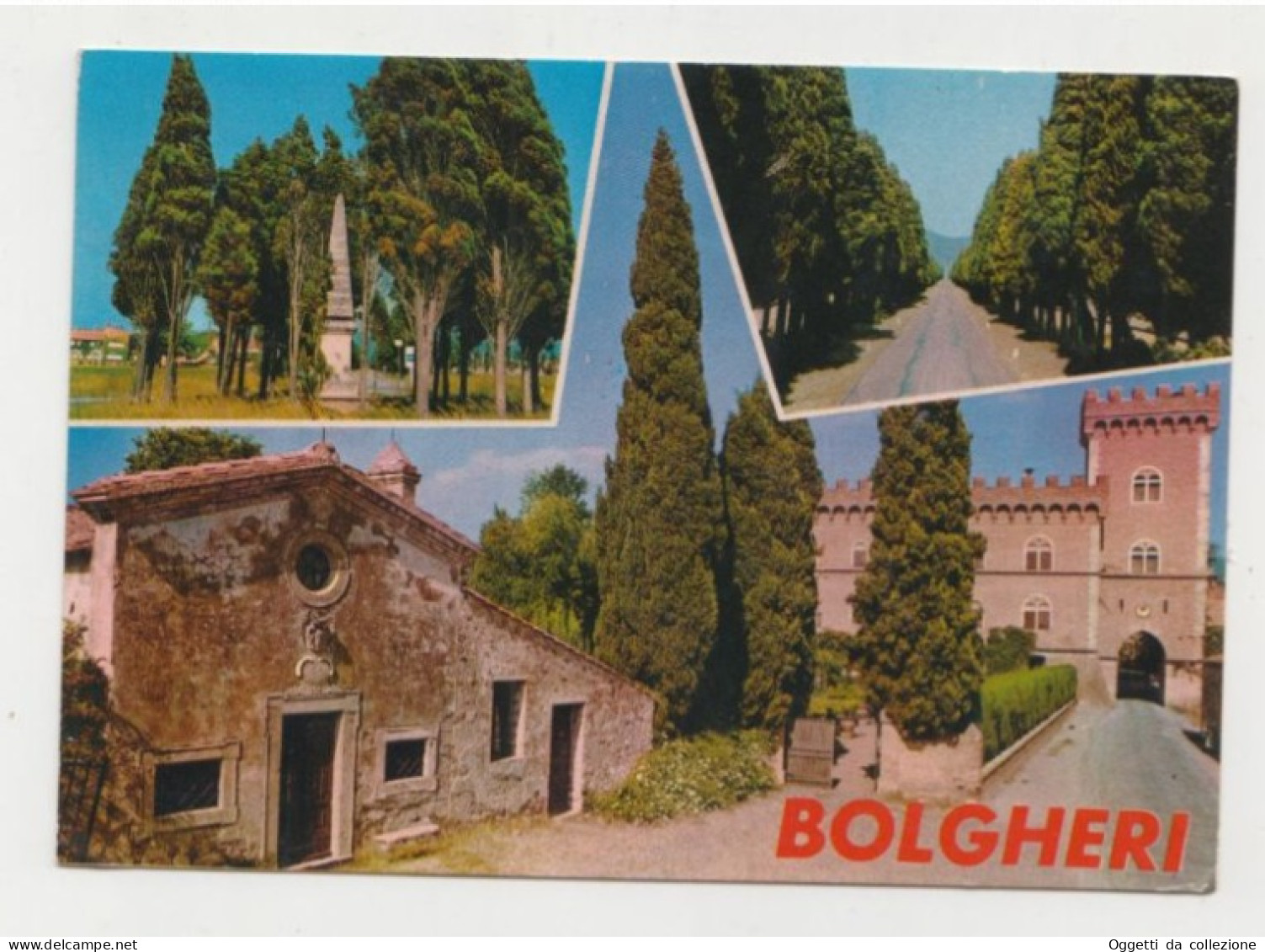Bolgheri (Livorno) -  Vg.  28/6/1983, Dest. Aosta  - (1408) - Sonstige & Ohne Zuordnung