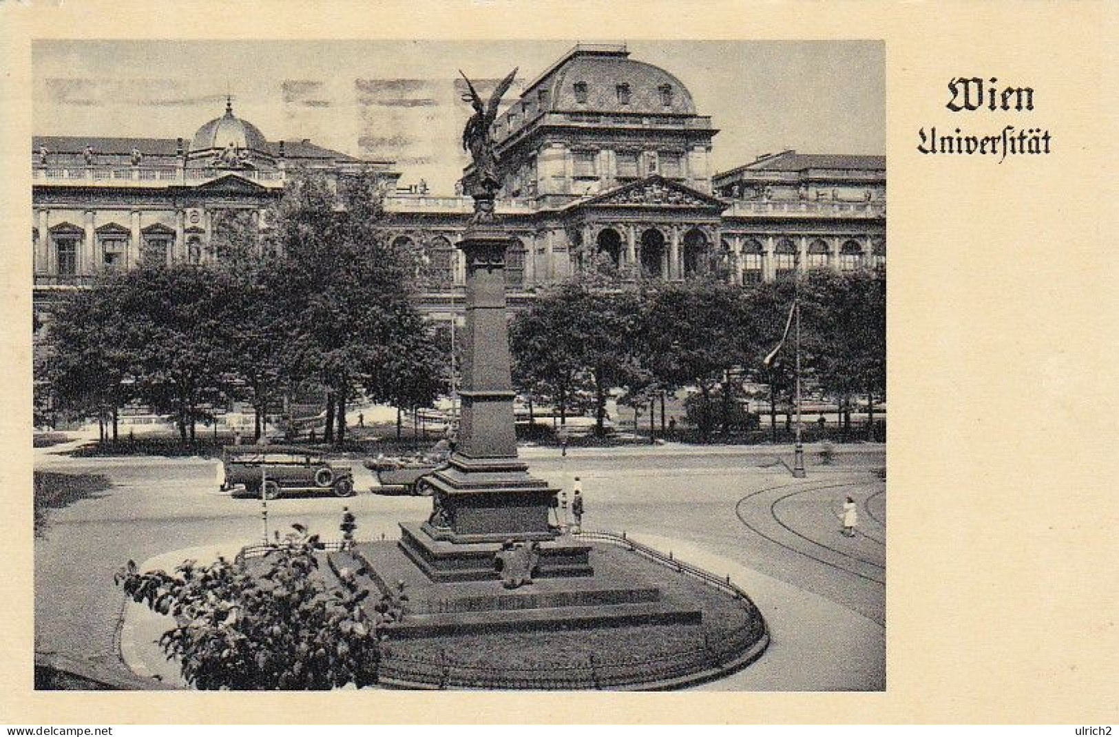 AK Wien - Universität - 1939  (69103) - Ringstrasse