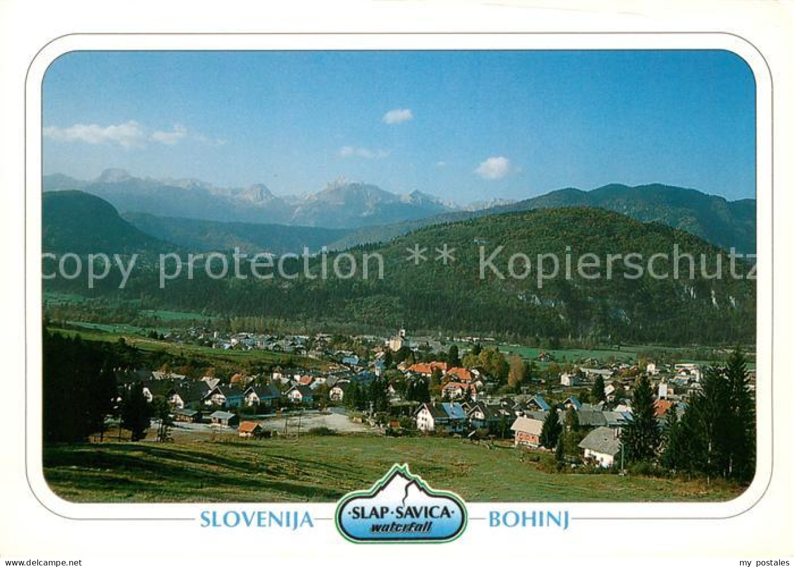 73627526 Bohinjska Bistrica Fliegeraufnahme Bohinjska Bistrica - Slowenien