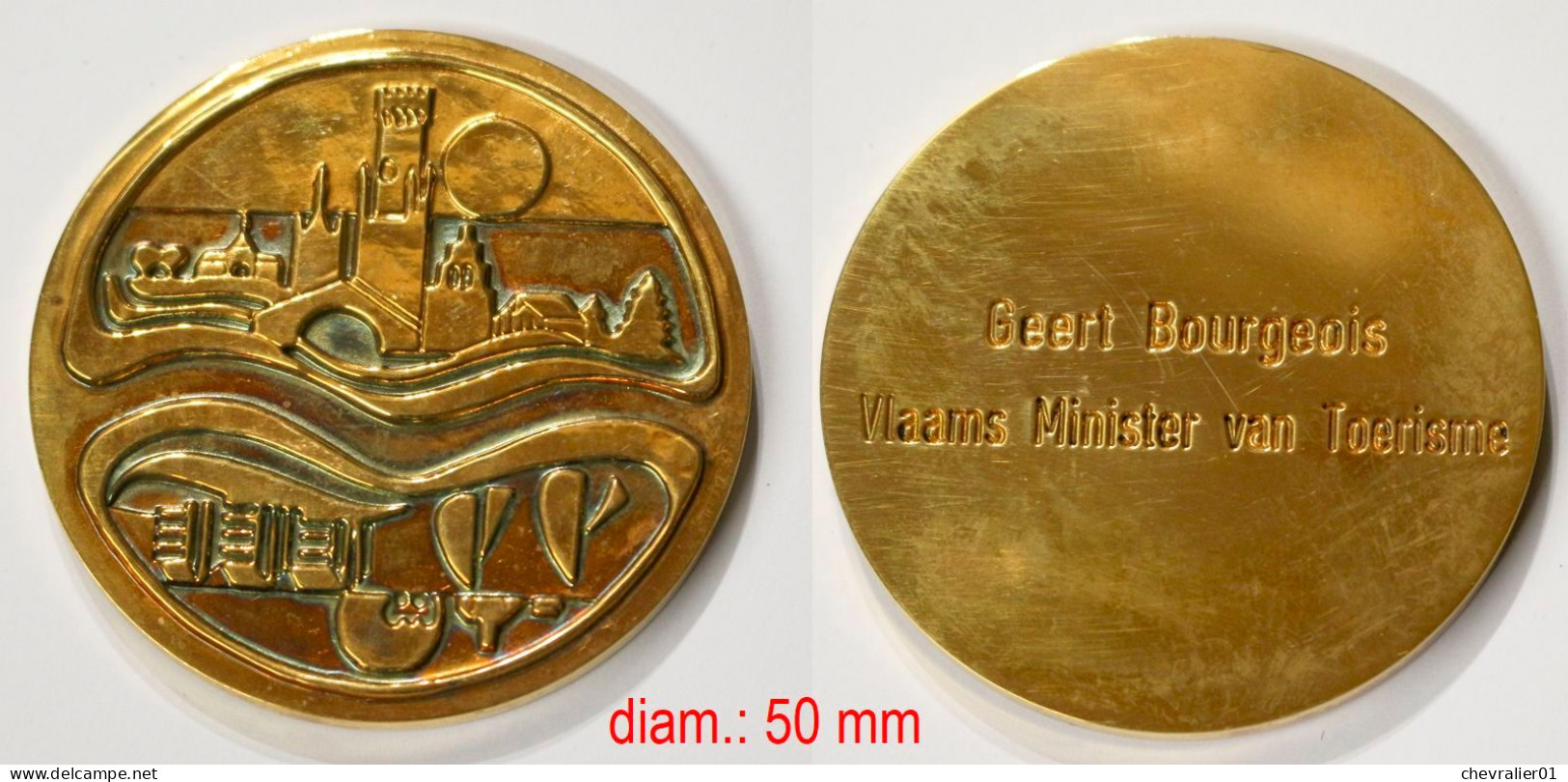 Médaille Civile-BE_toeristische Verdiensten_mérites Touristiques_21-19 - Firma's