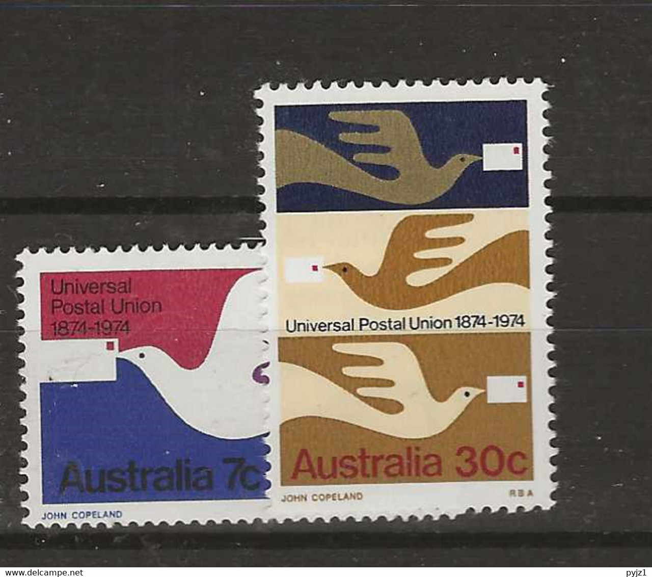 1974 MNH Australia Mi 557-8 Postfris** - Neufs