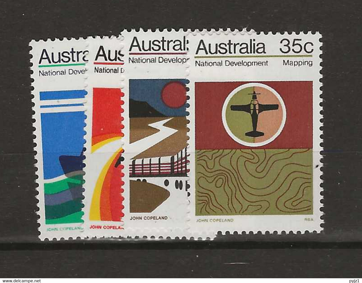 1973 MNH Australia Mi 522-25 Postfris** - Nuovi