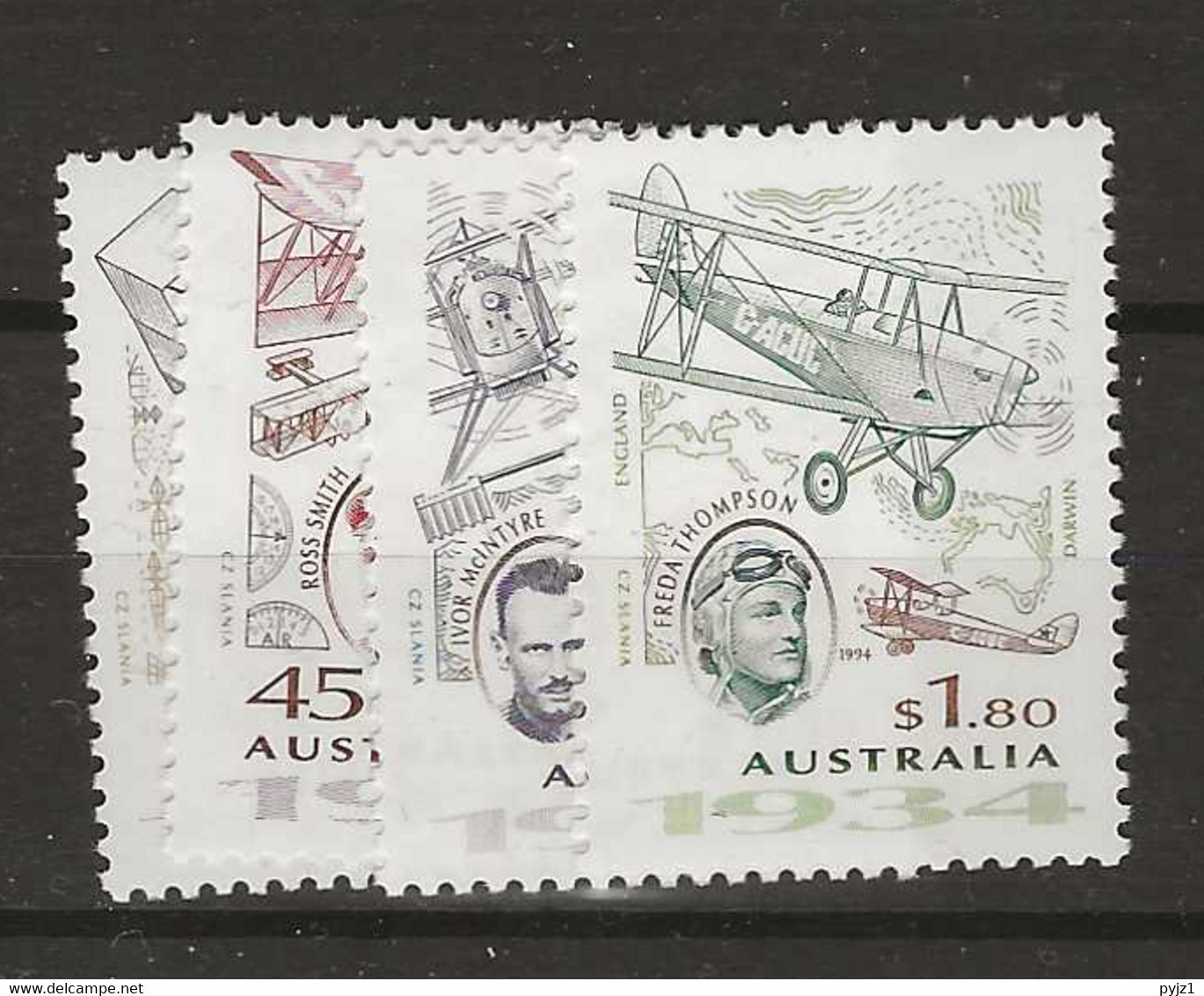 1994 MNH Australia, Michel 1424-27, Postfris** - Mint Stamps