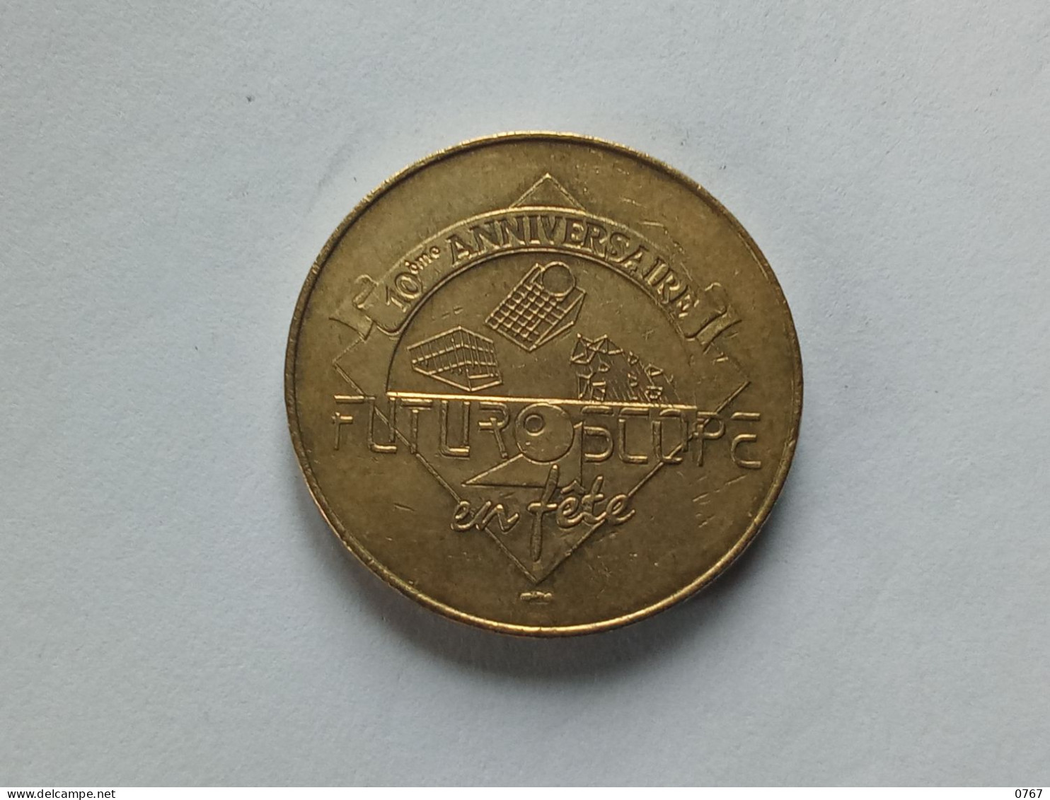 Médaille Jeton Touristique Futuroscope  ( Bazarcollect28 ) - Other & Unclassified