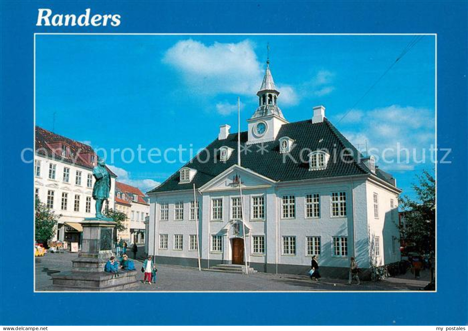 73627301 Randers Radhus Rathaus Denkmal Randers - Danemark
