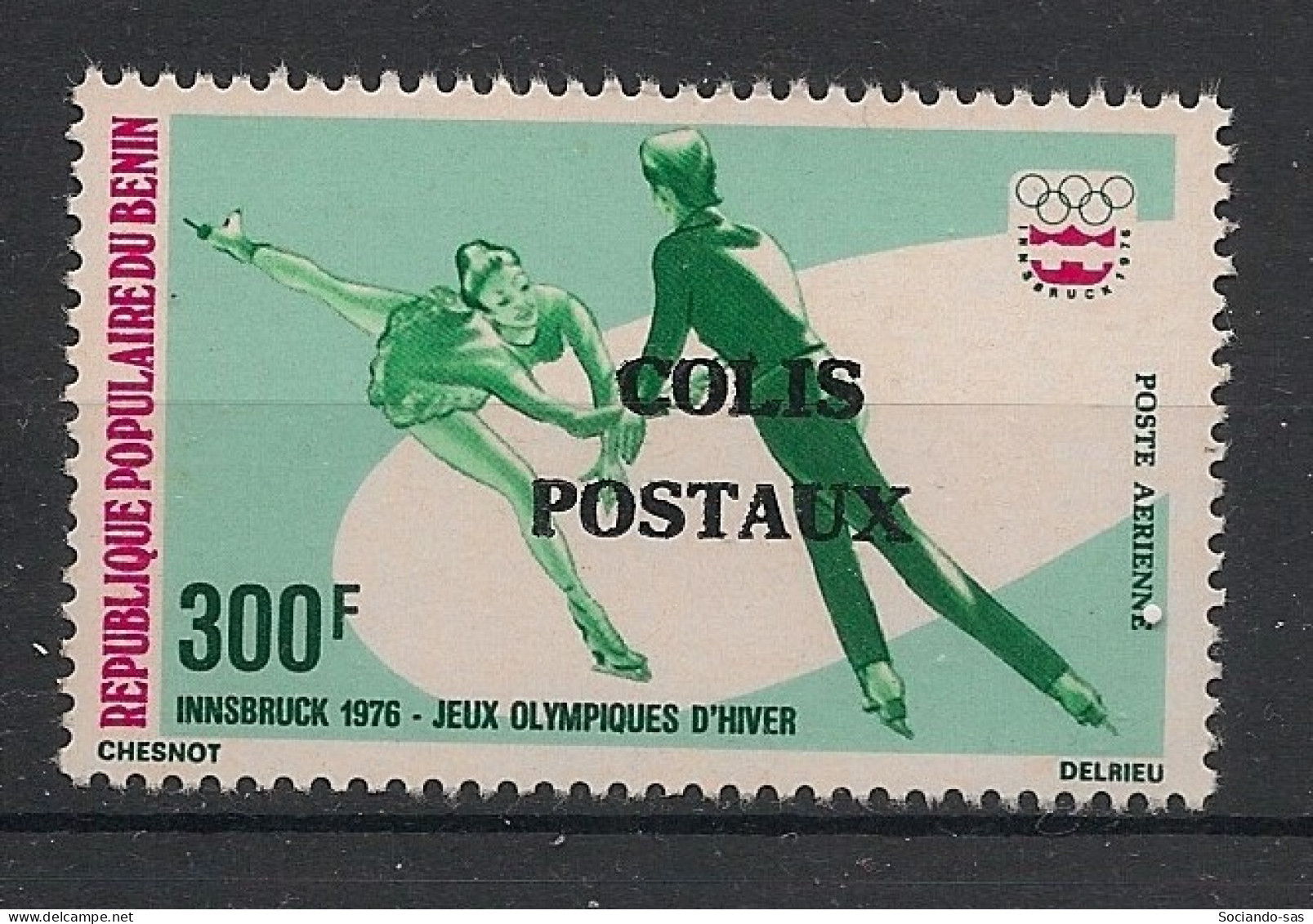 BENIN - 2002 - Colis Postaux N°Mi. 18  - Olympics / Innsbruck - Neuf Luxe ** / MNH / Postfrisch - Benin - Dahomey (1960-...)