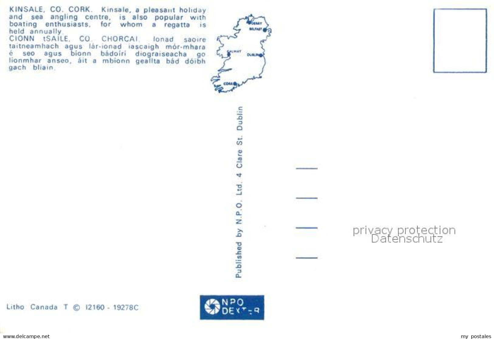 73627255 Kinsale Irland   - Other & Unclassified