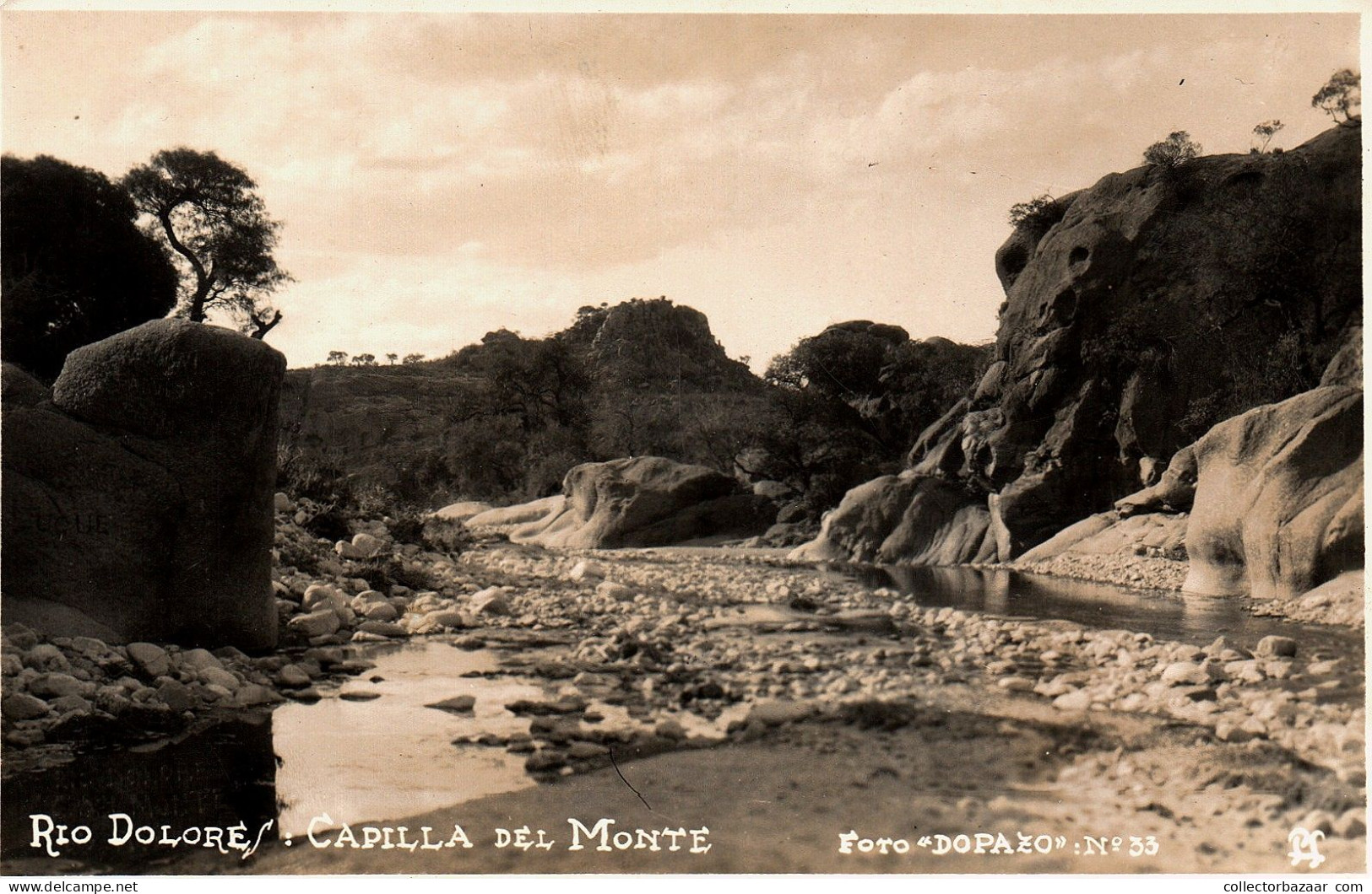 Argentina  Sierras De Cordoba Rio Dolores Capilla Del Monte  Foto Dopazo  No33 - Argentina