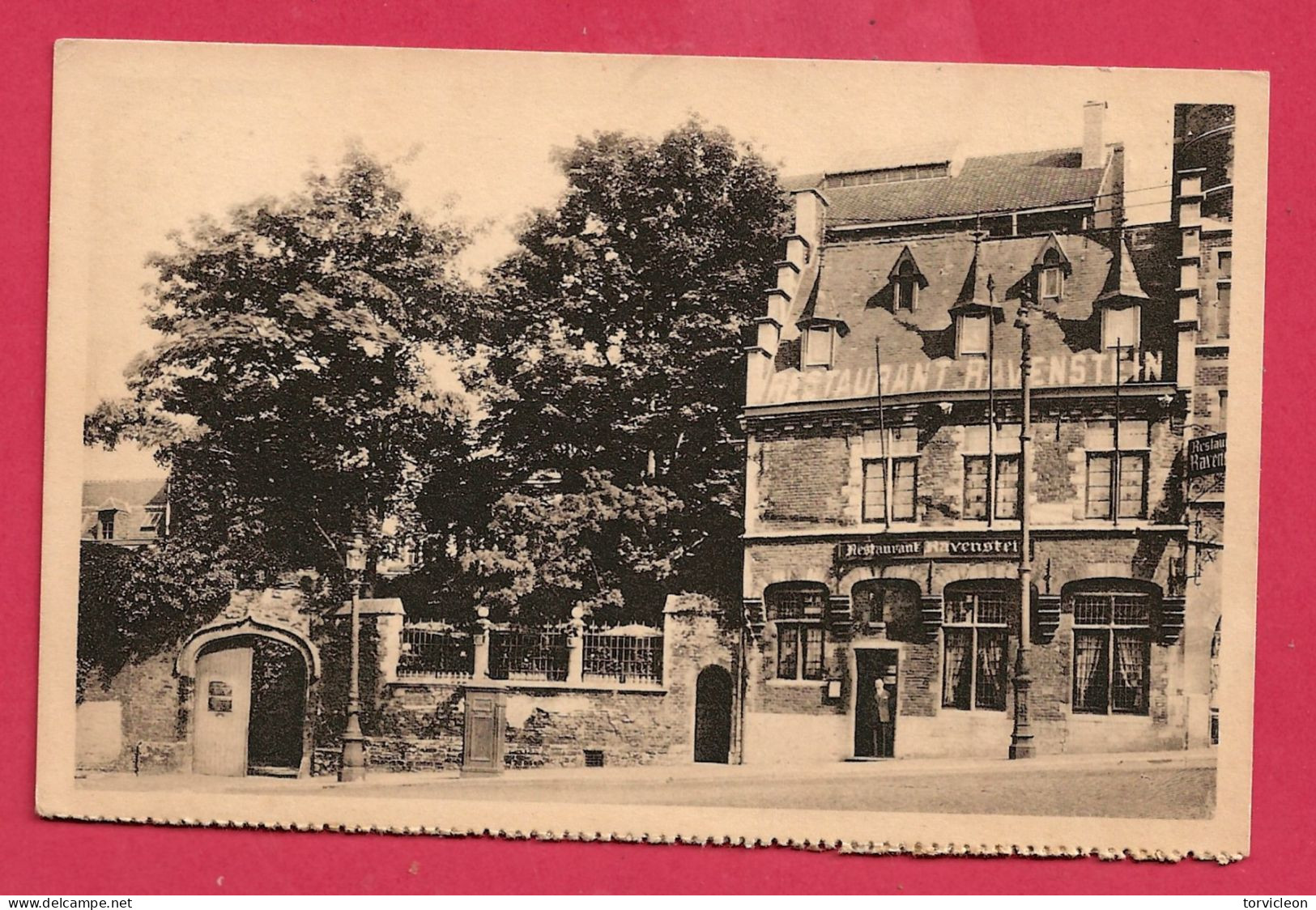 C.P. Bruxelles =  Rue  Ravenstein  :  Restaurant  RAVENSTEIN - Brüssel (Stadt)