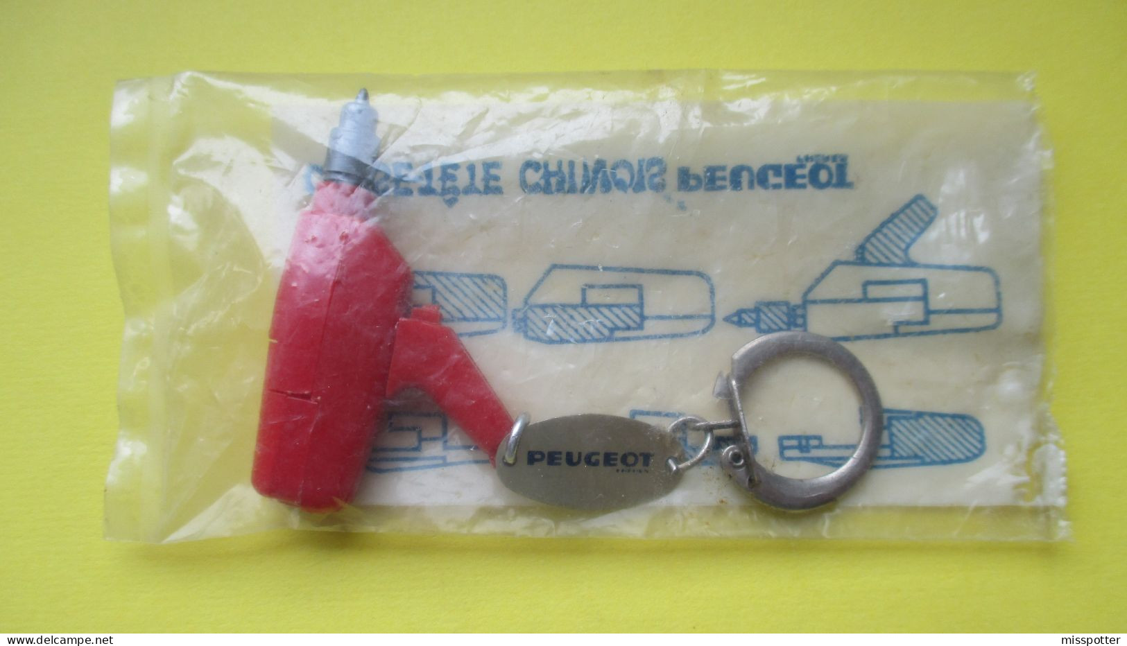 Porte Clé Années 60 Perceuse PEUGEOT Casse-tête Chinois Puzzle - Key-rings