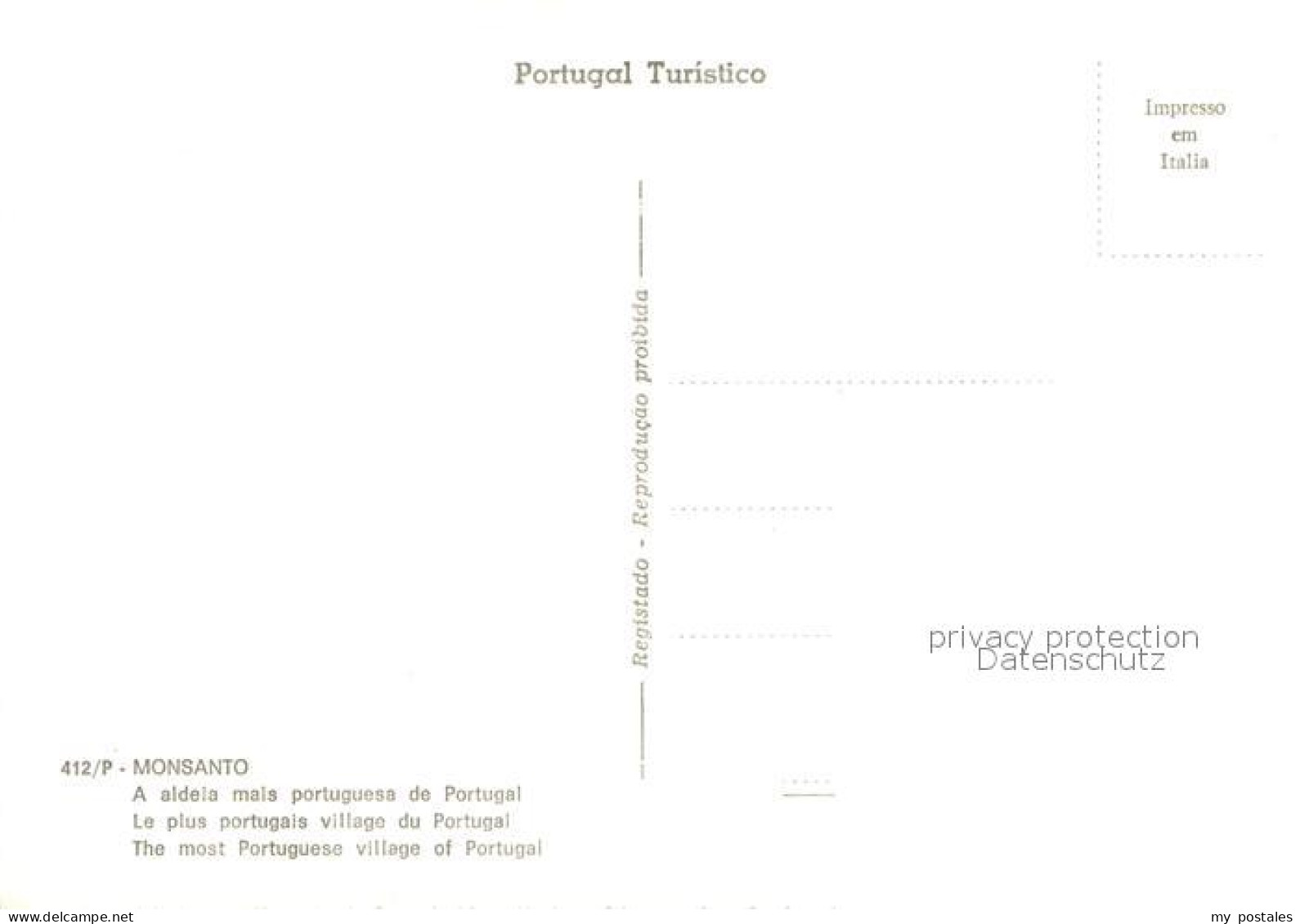 73627047 Monsanto A Aldeia Maia Portuguesa De Portugal  - Sonstige & Ohne Zuordnung