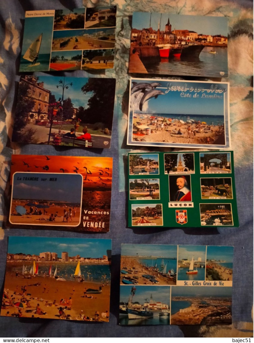 Lot De 780 Cartes Postale De Vendée 85 - 500 Postcards Min.