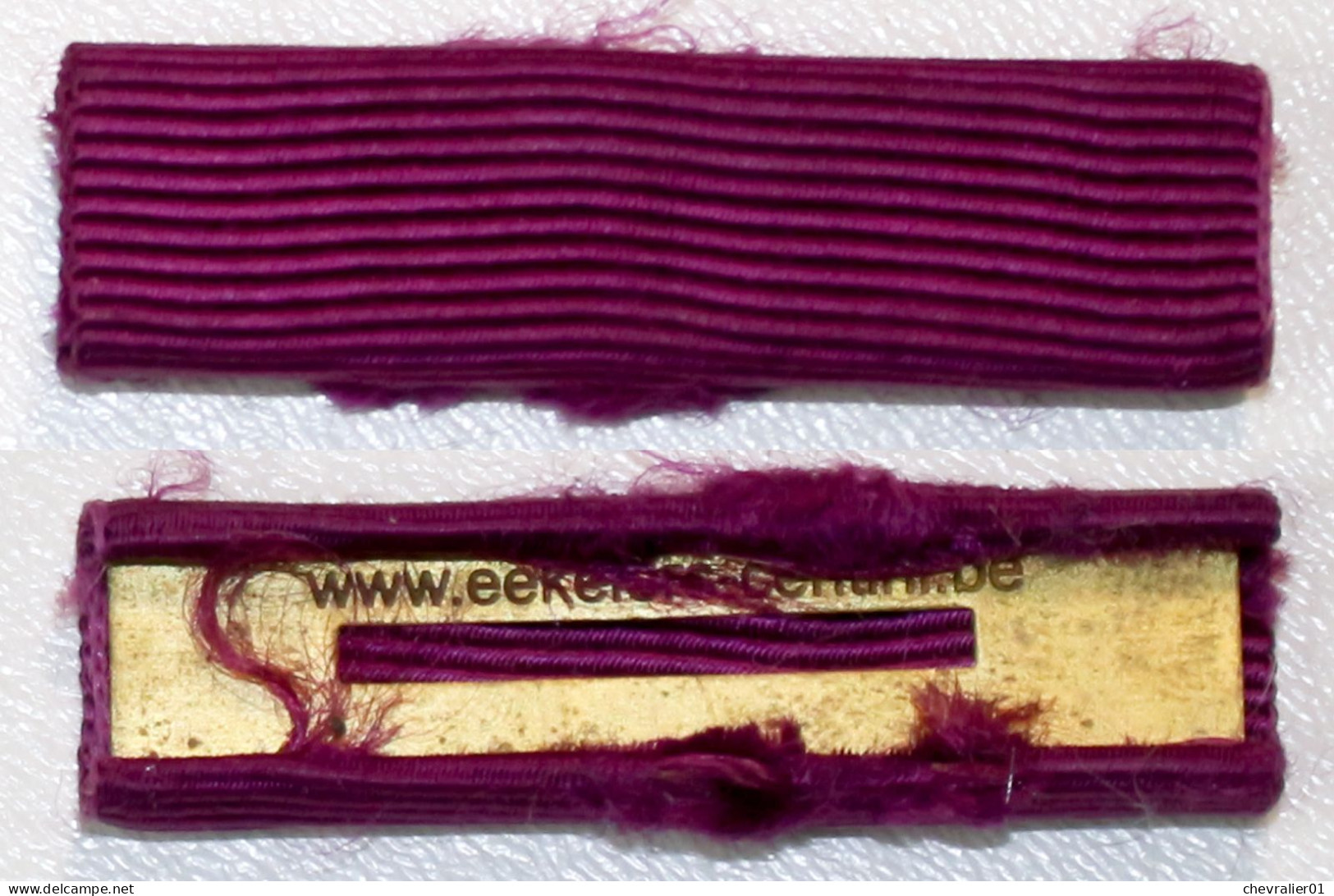 Médaille-BE-005A_ruban De Rappel_Ordre De Leopold Ier_21-16 - Belgique