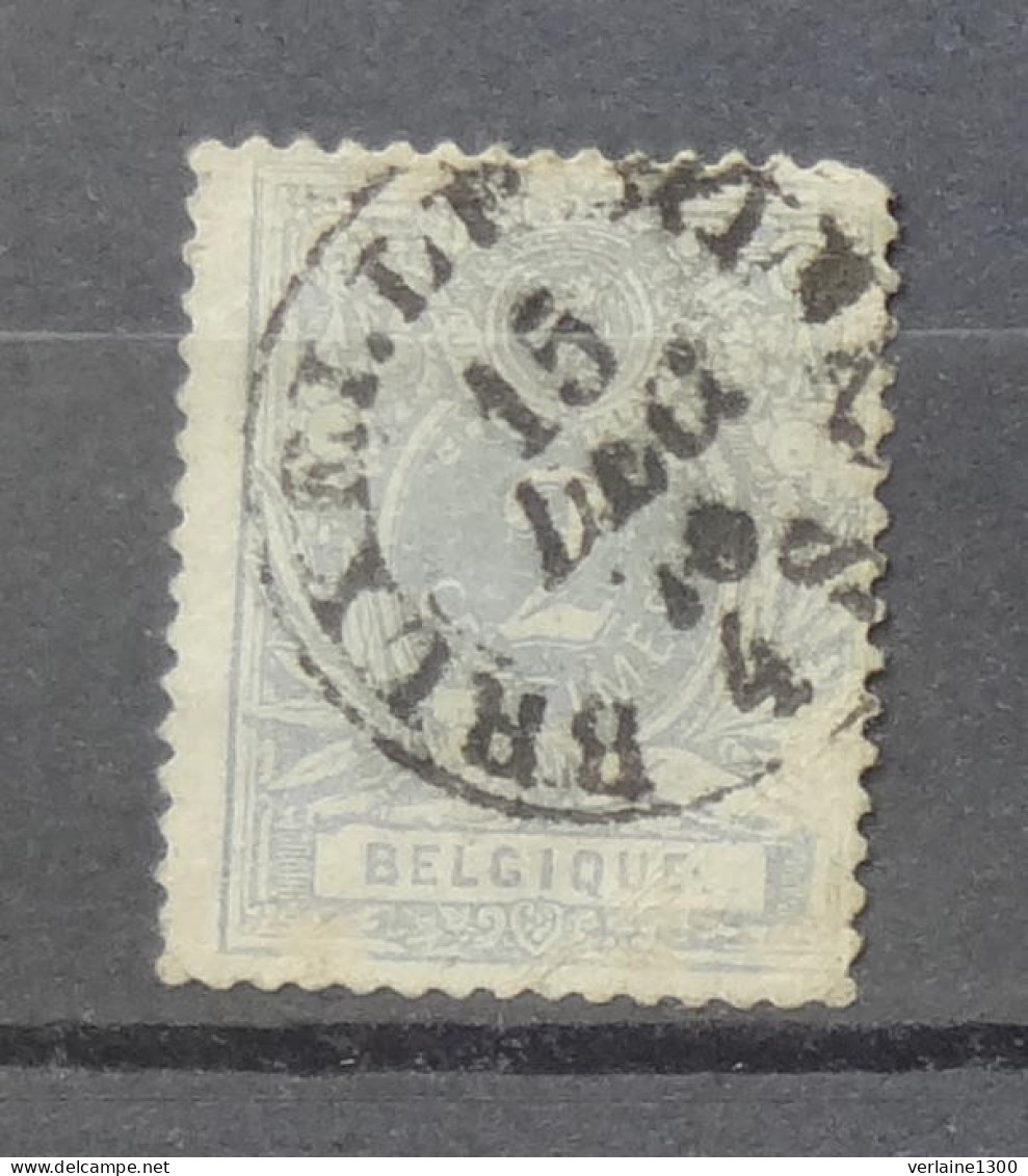 27 Avec Belle Oblitération Bruxelles4S - 1869-1883 Leopoldo II