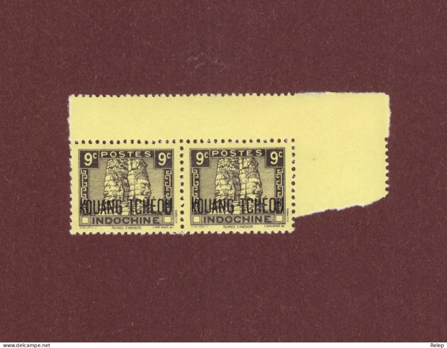 1937 -1941 Yt 130A - Indochinese Postage Stamps Overprinted "KOUANG-TCHÈOU" -MNH- - Nuovi