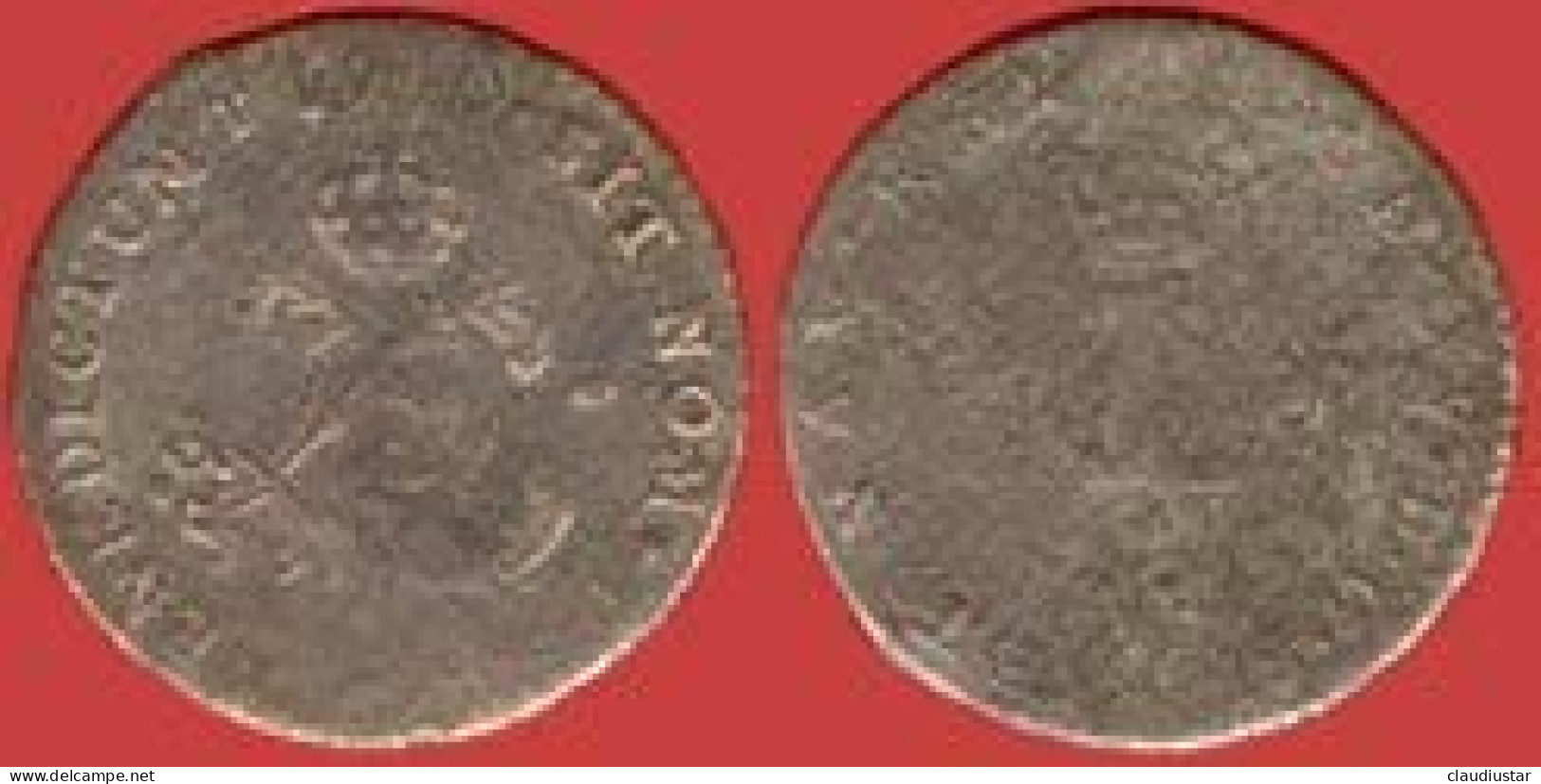 ** DOUBLE  SOL  1740 ** - 1715-1774 Lodewijk XV