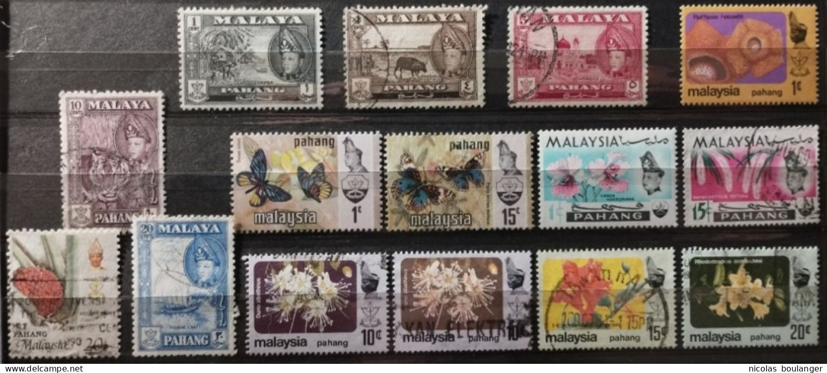 Pahang 1957-1979 / 15 Timbres / * Et Used - Malasia (1964-...)
