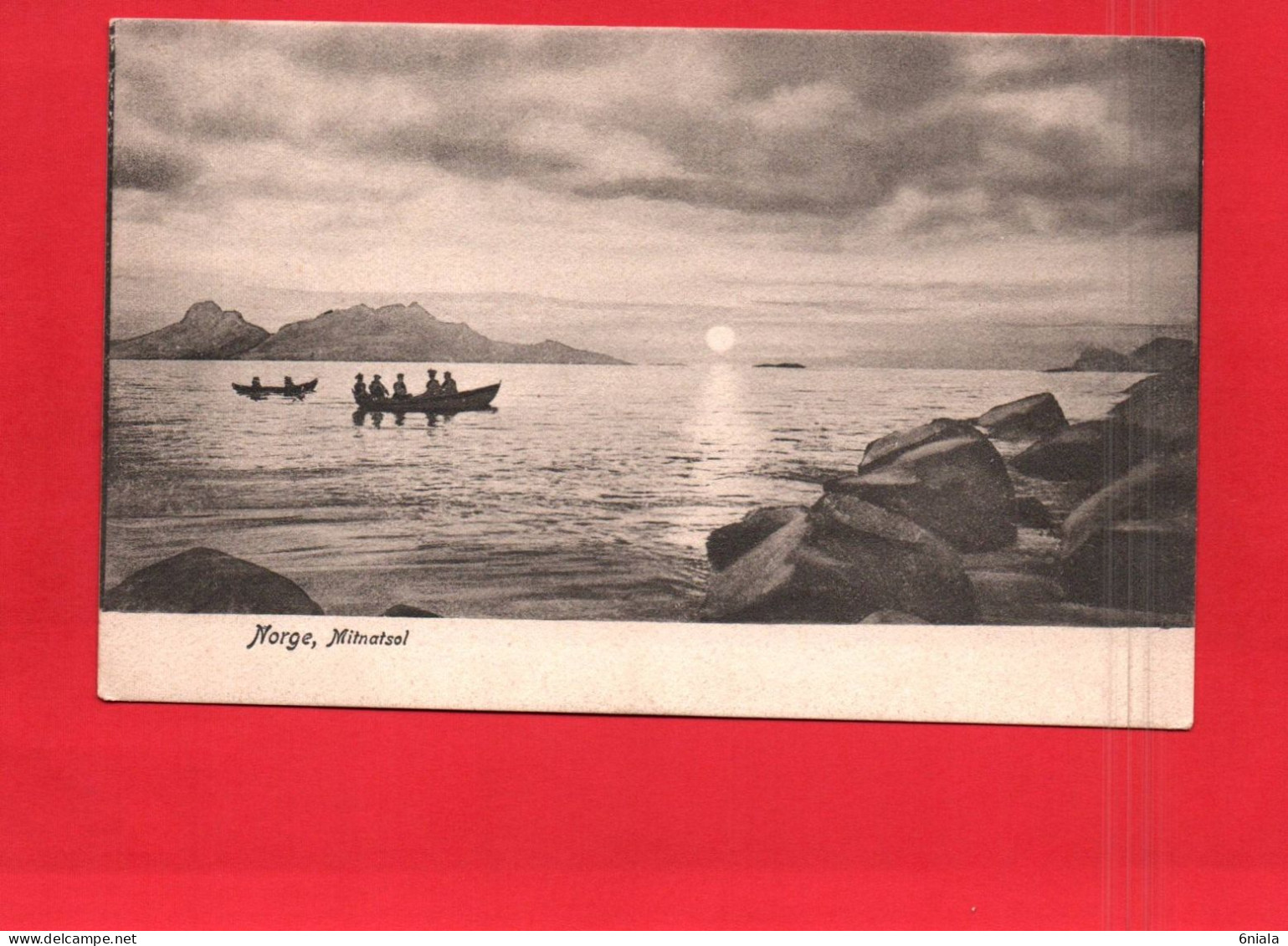 18702  NORGE  Minatsol    Norvège, Soleil De Minuit    (2 Scans ) - Norvège