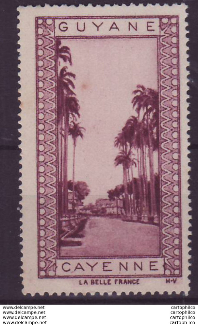 Vignette ** Guyane Cayenne - Unused Stamps